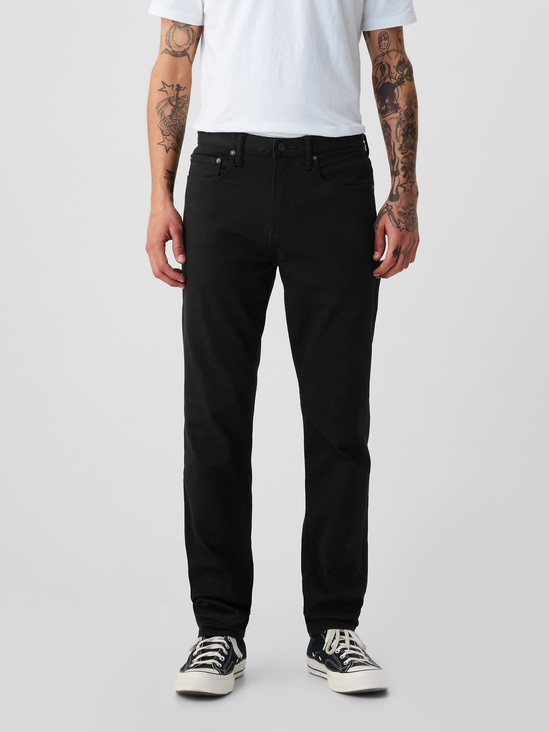 Black Everyday Slim Fit Jeans - Image 1 of 5