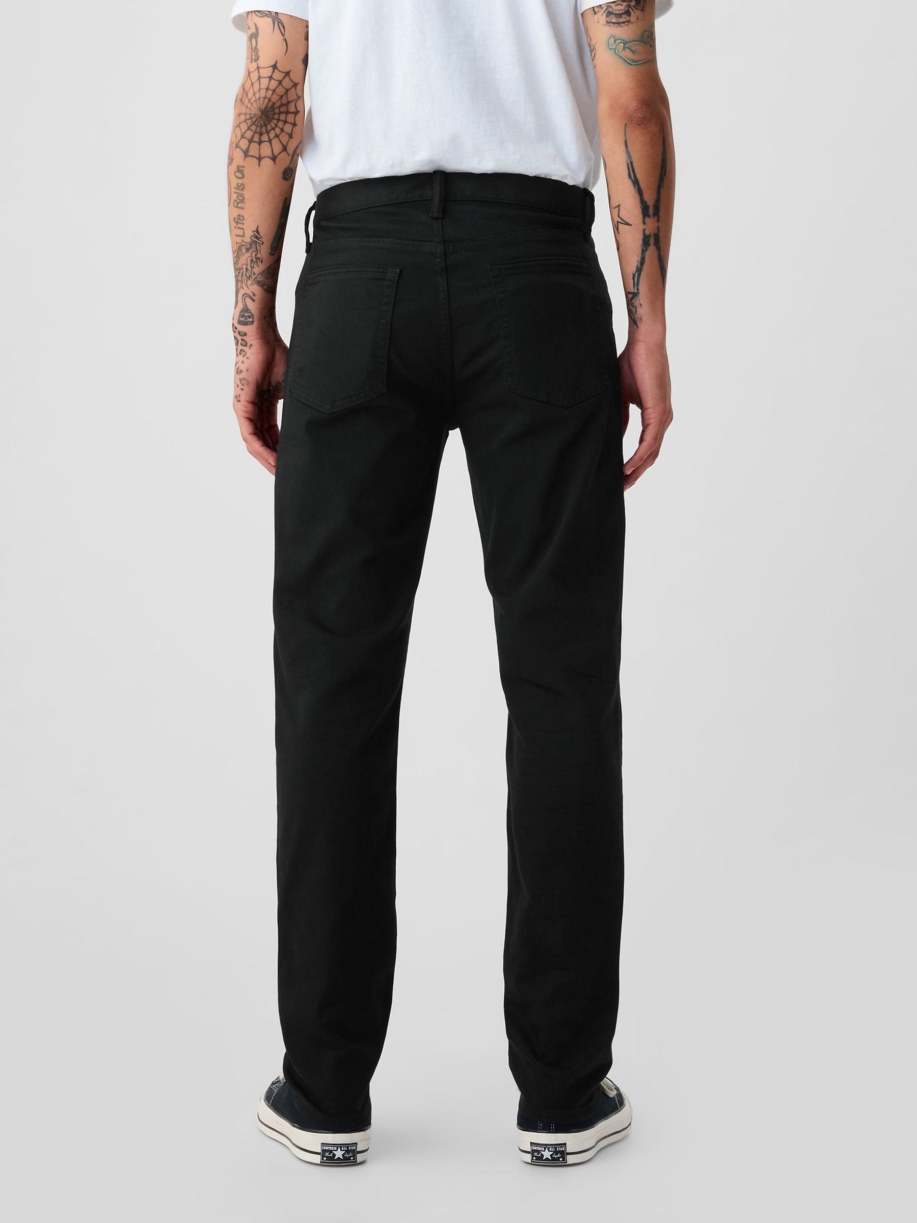Black Everyday Slim Fit Jeans - Image 2 of 5