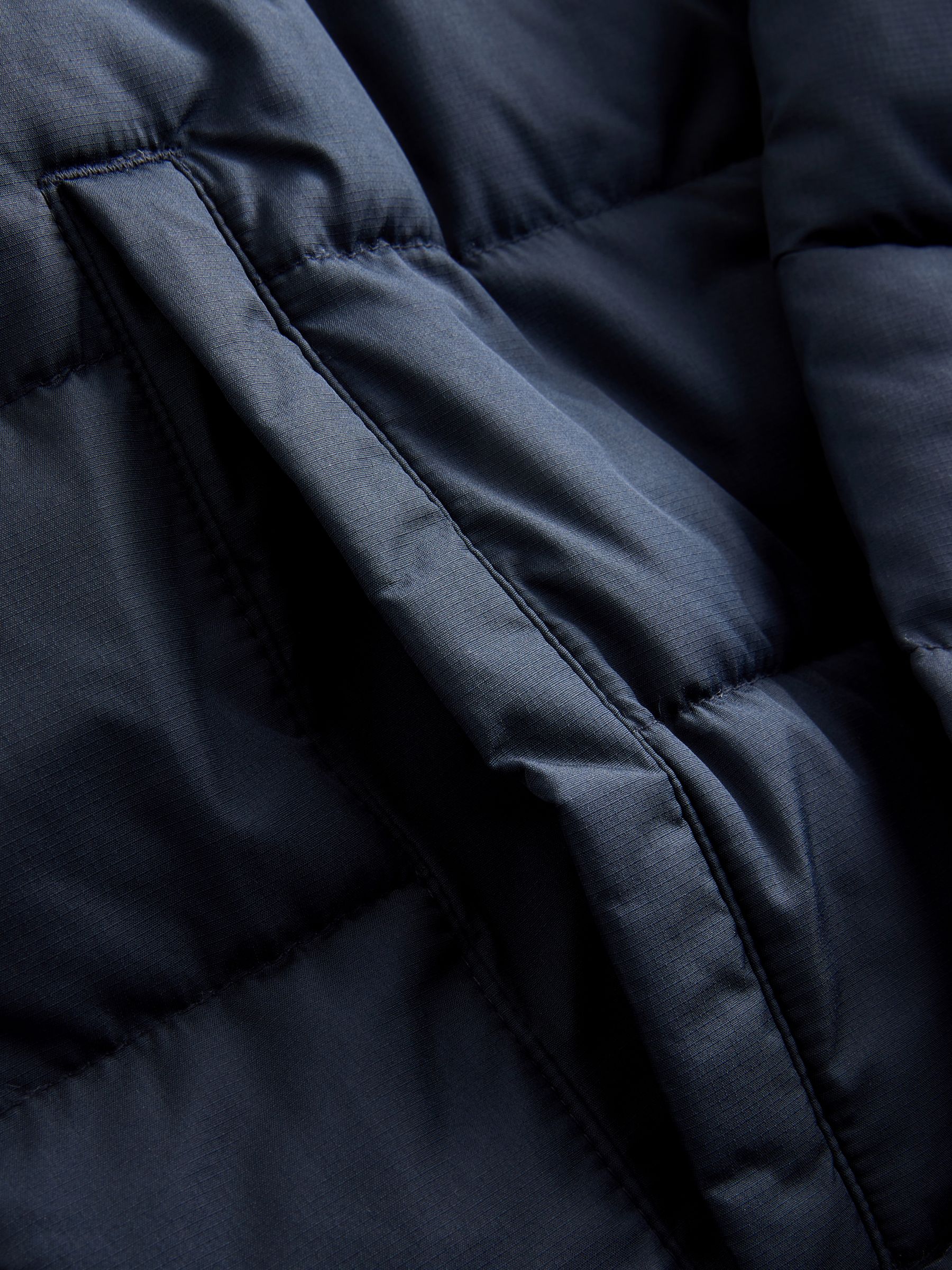 Navy Blue Cold Control Puffer Jacket - Image 5 of 6