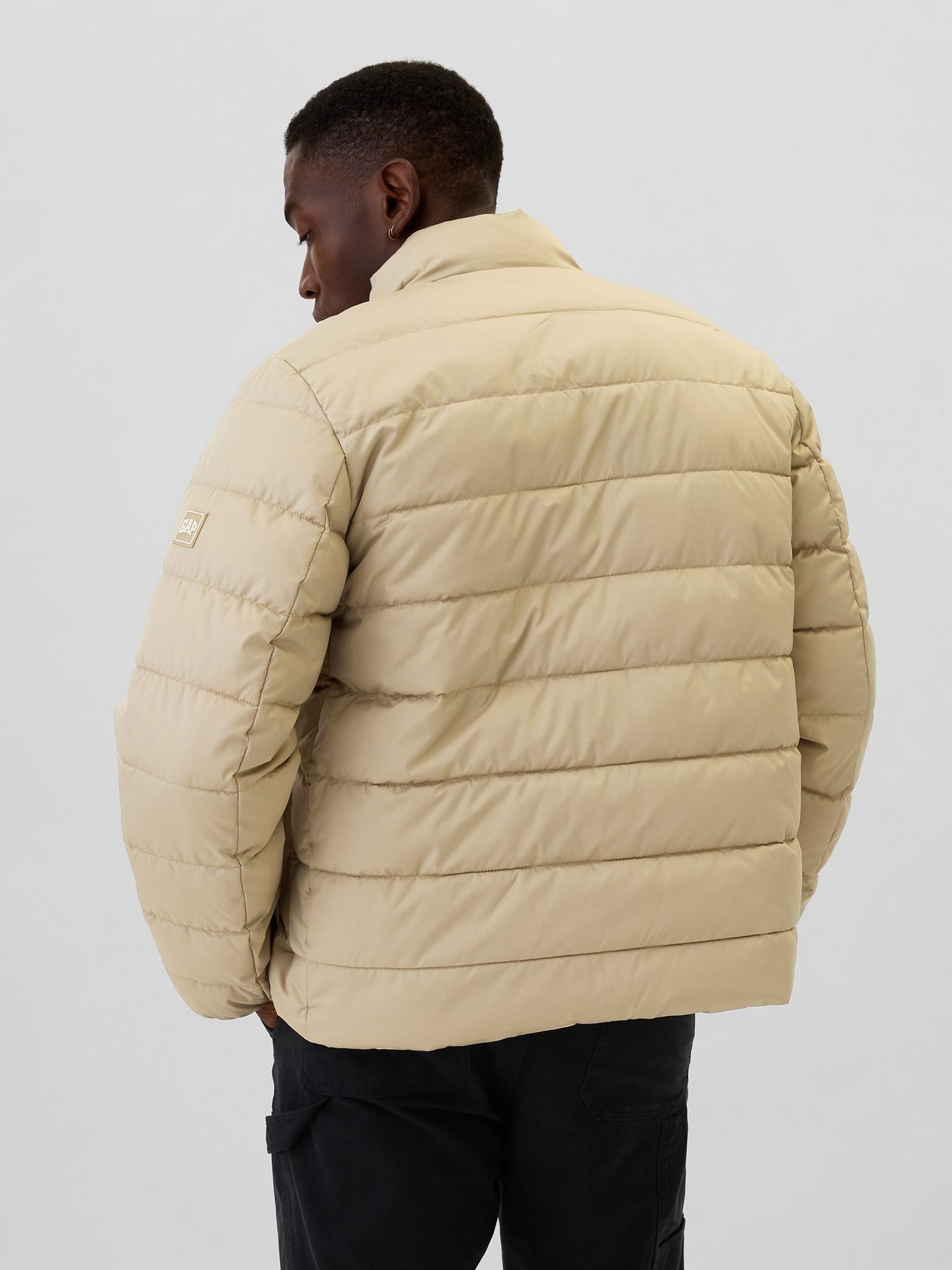 Beige Cold Control Puffer Jacket - Image 2 of 6