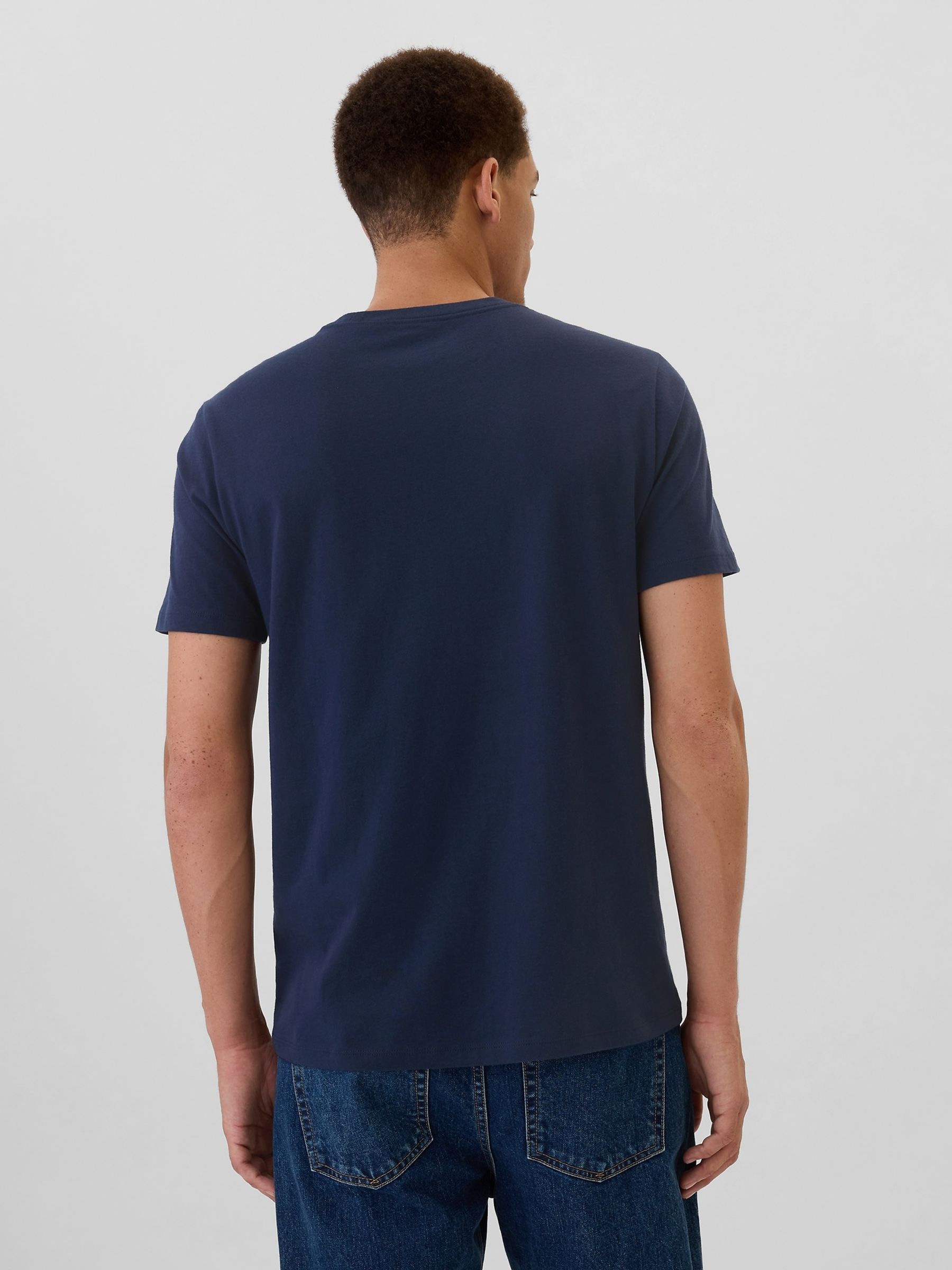 Blue Britain Everyday Logo 100% Cotton Crew Neck Short Sleeve T-Shirt - Image 2 of 5