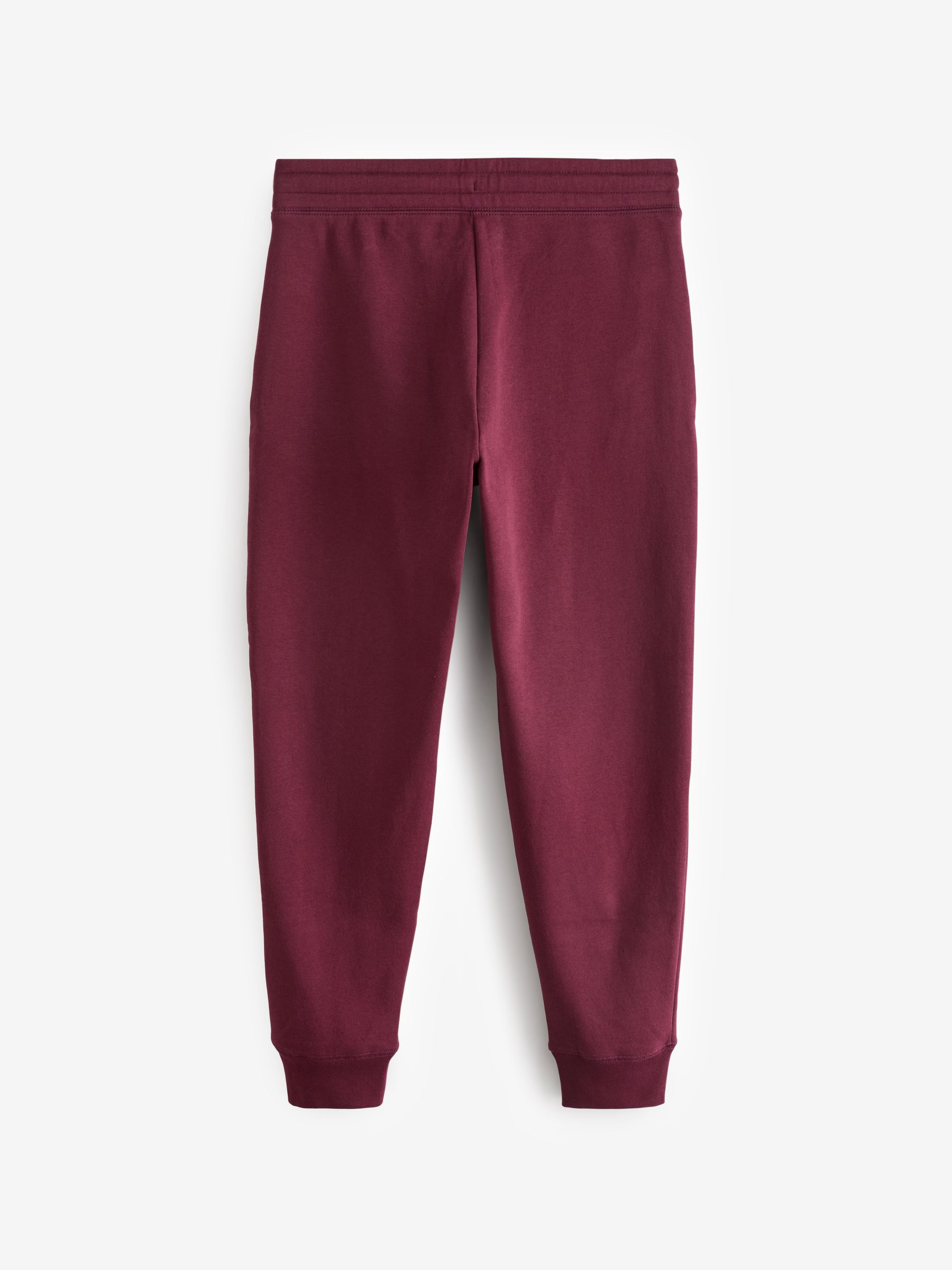 Burgundy Red Heritage Logo Joggers - Image 2 of 4
