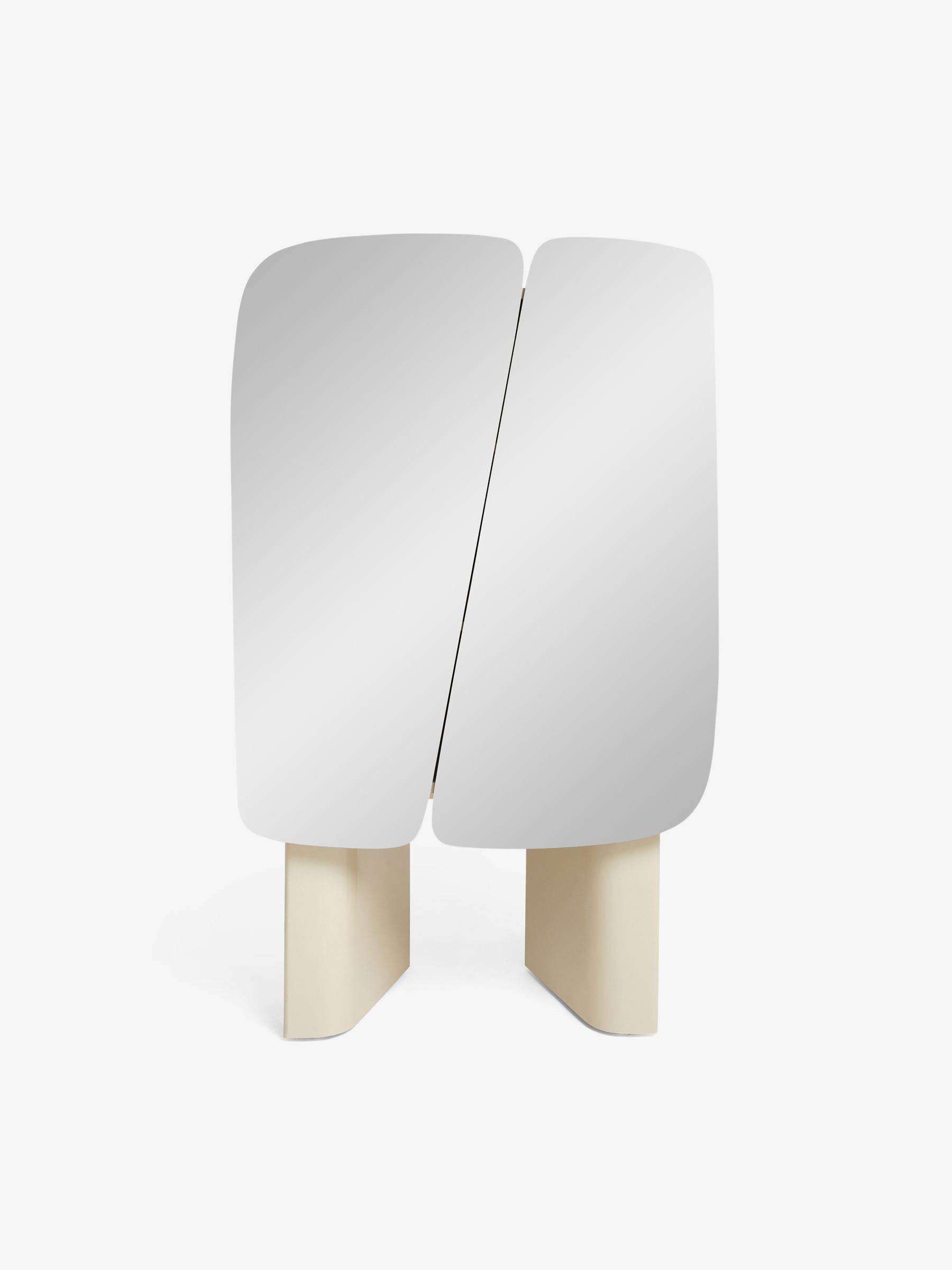Mariella Highboard in Natural Ecru and Mirror - Image 6 of 6
