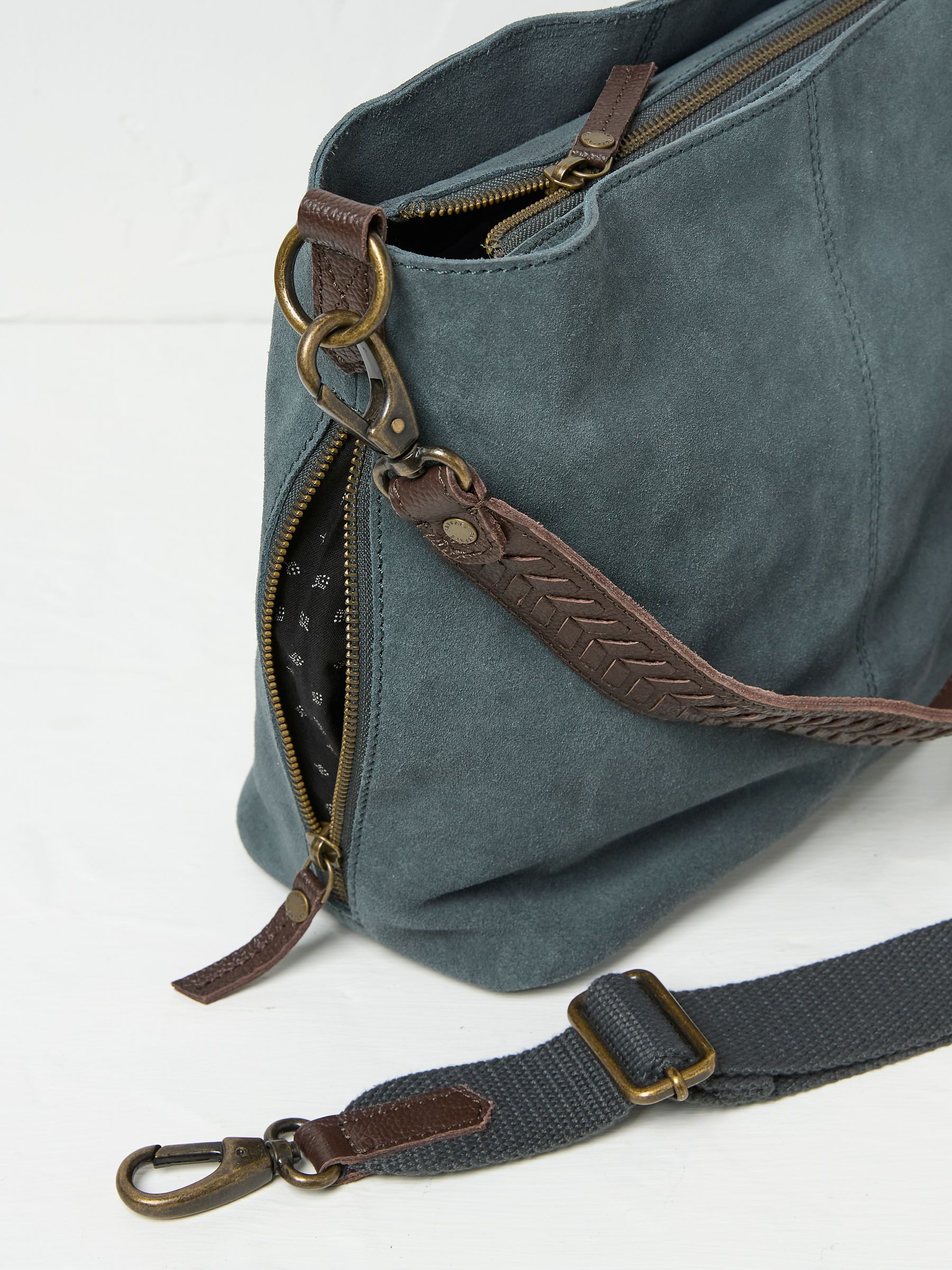Valletta Teal Blue Shoulder Bag - Image 2 of 2