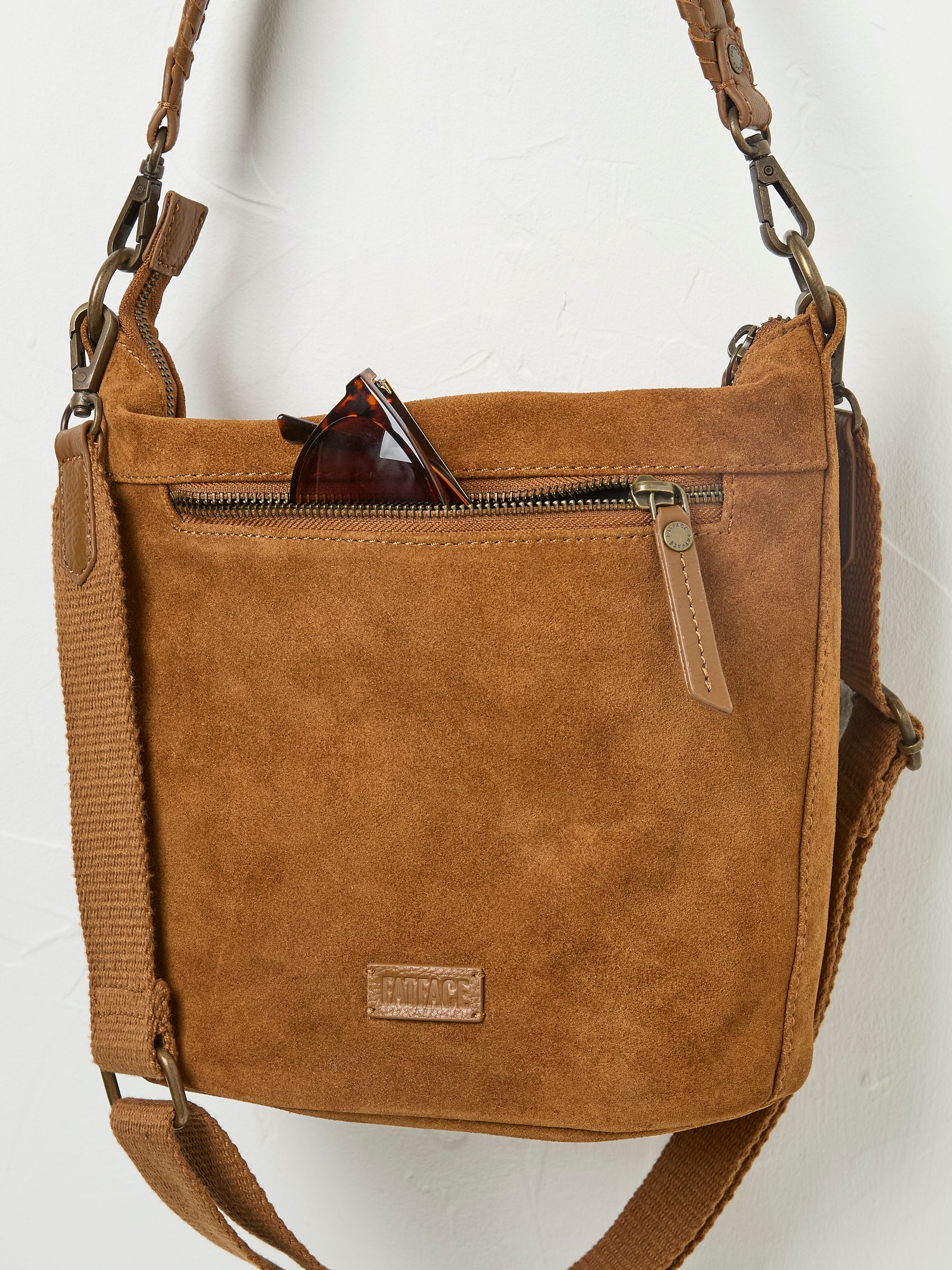 Elle Tan Brown Cross-Body Bag - Image 4 of 4
