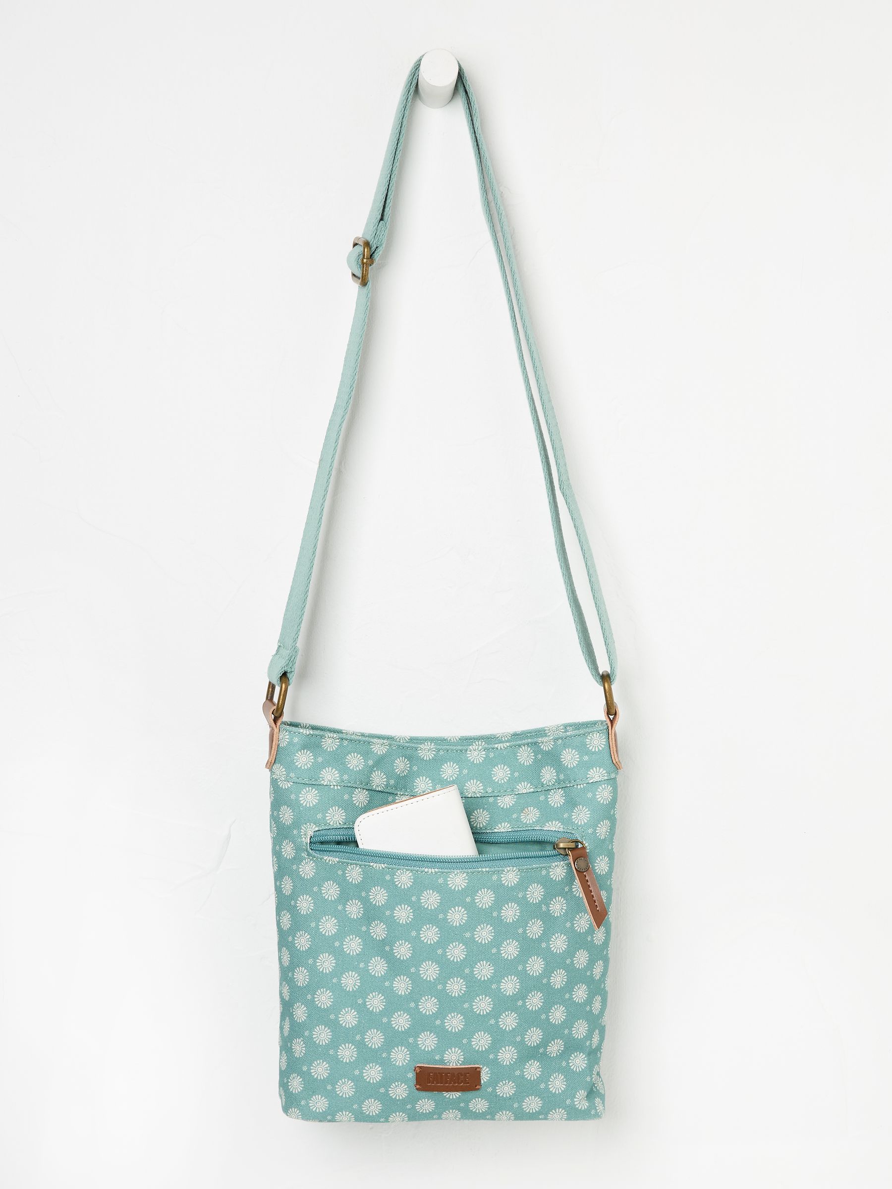 Green Haze Mini Canvas Cross-Body Bag - Image 1 of 2