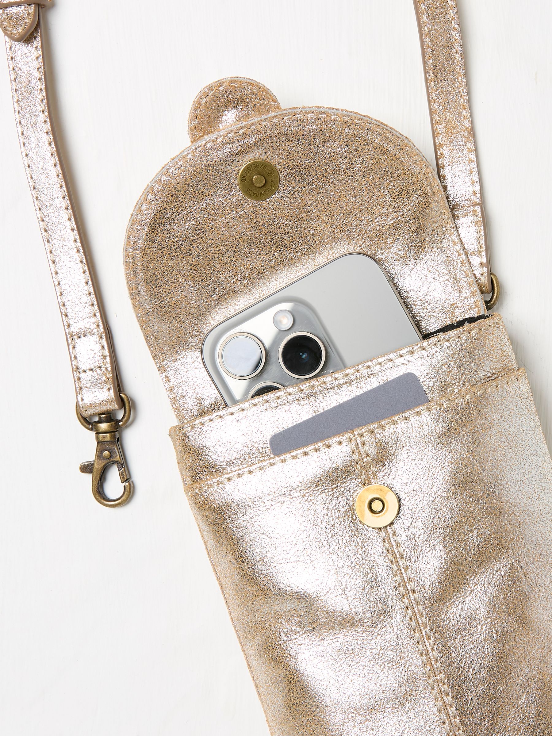 Clara Bronze Phone Bag - Image 2 of 4
