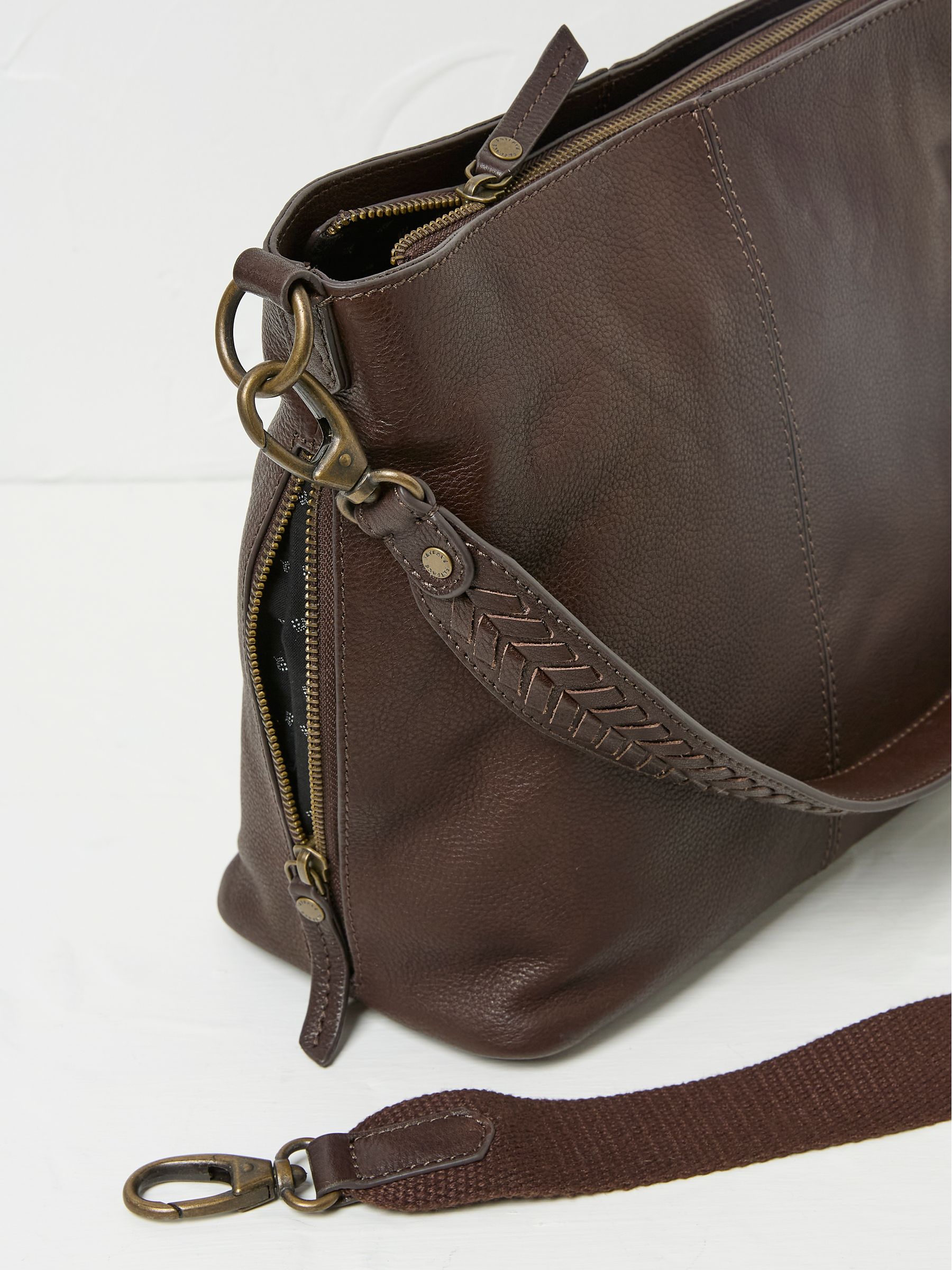 Valetta Chocolate Brown Bag - Image 2 of 2