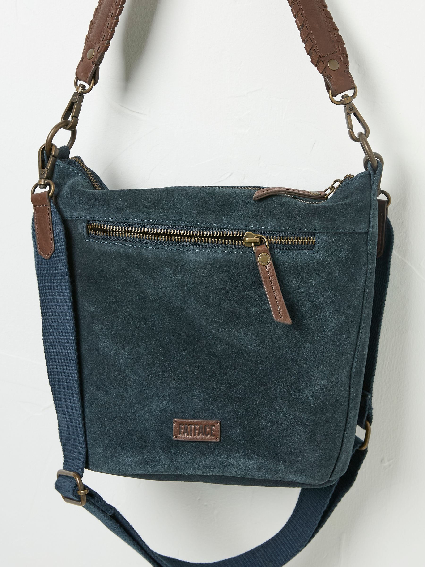 Elle Teal Blue Cross-Body Bag - Image 2 of 2