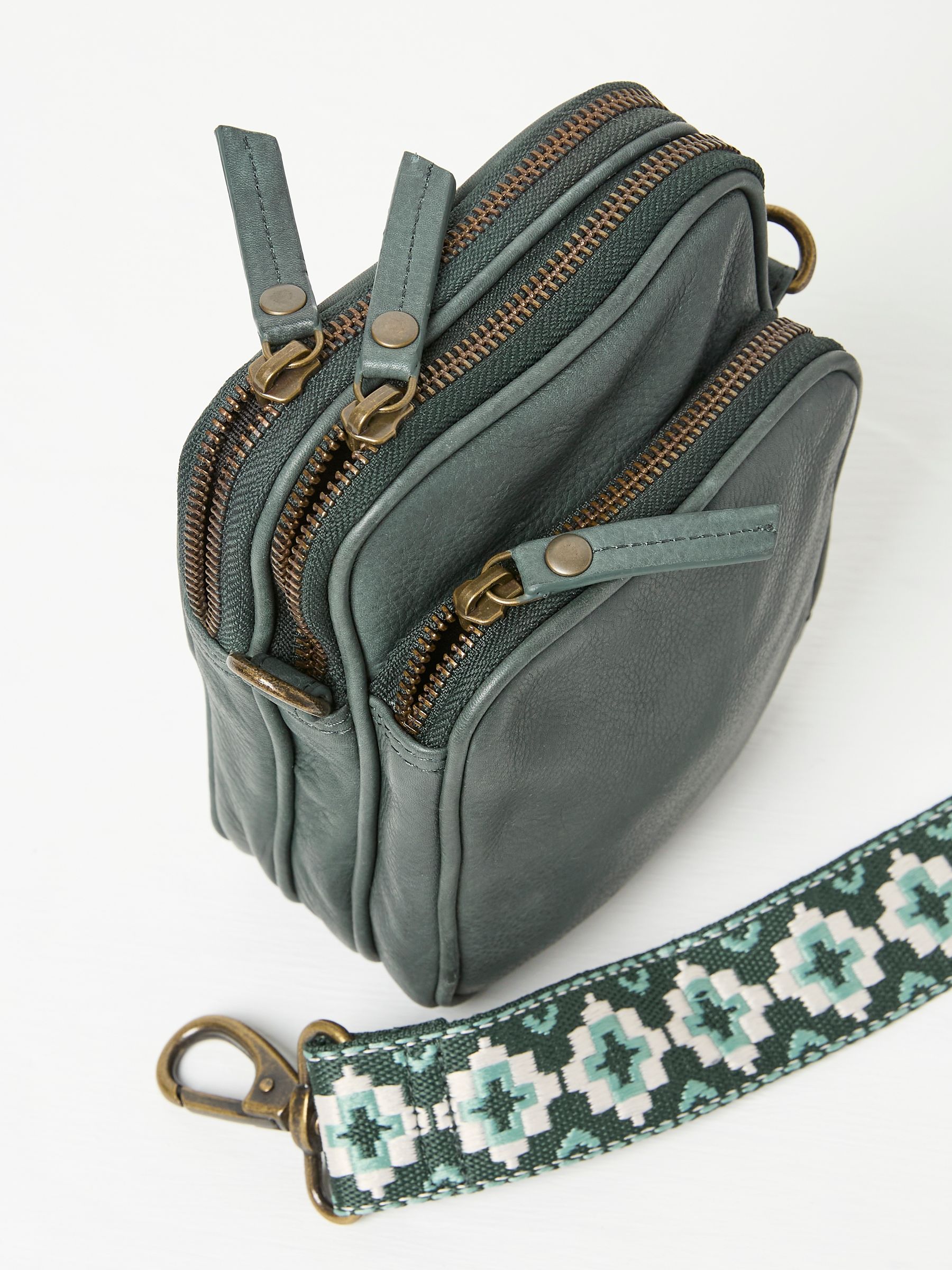 Teal Blue Large Phone Bag - Image 2 of 2