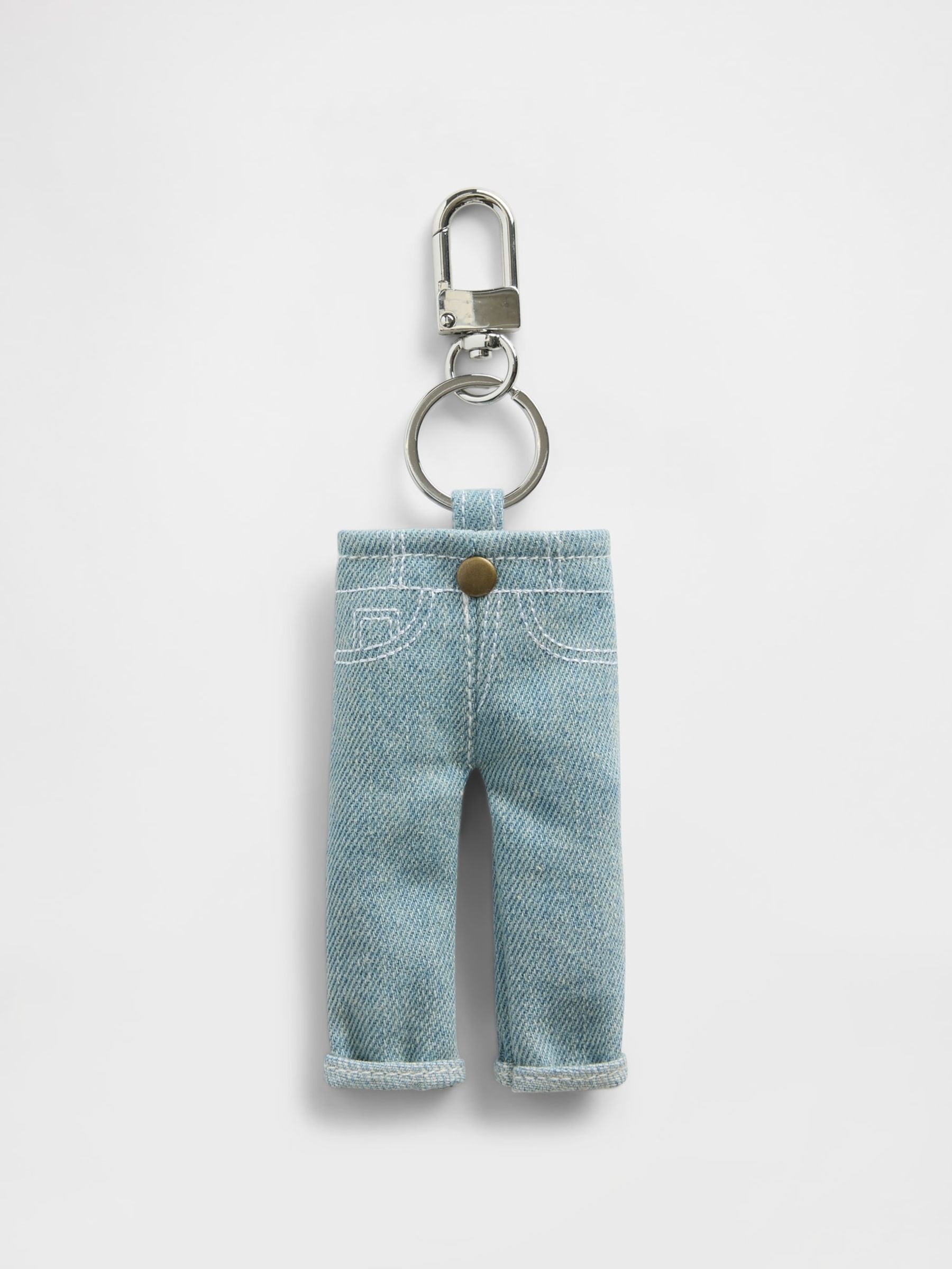 Denim Jeans Bag Charm - Image 1 of 3