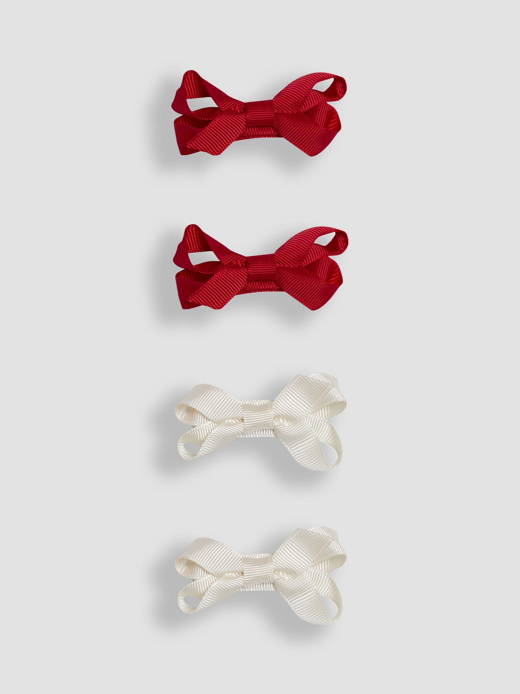 Multi Velvet Bows 4 Pack - Image 2 of 3