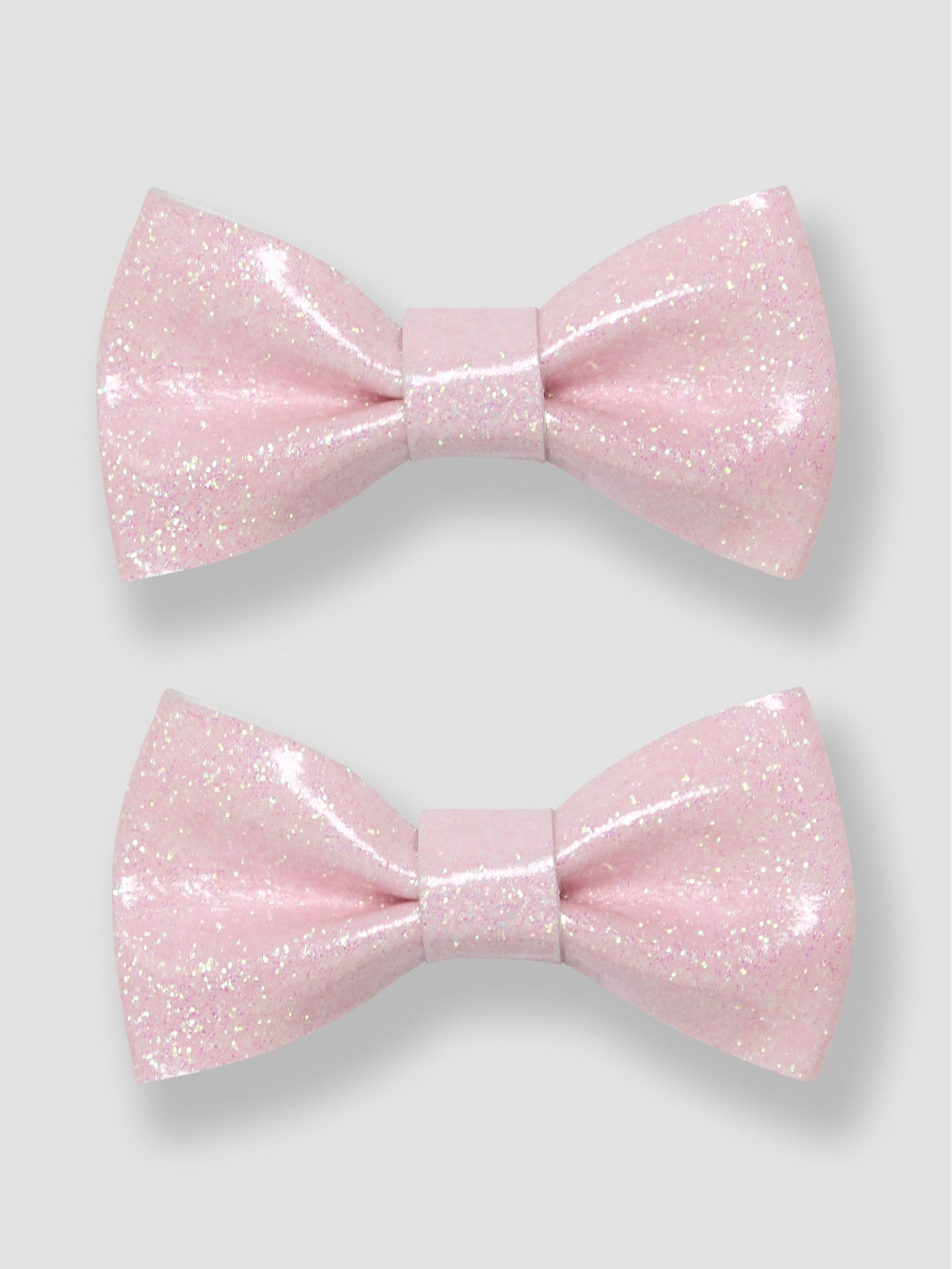 Pink 2-Pack Bow Clips - Image 2 of 3