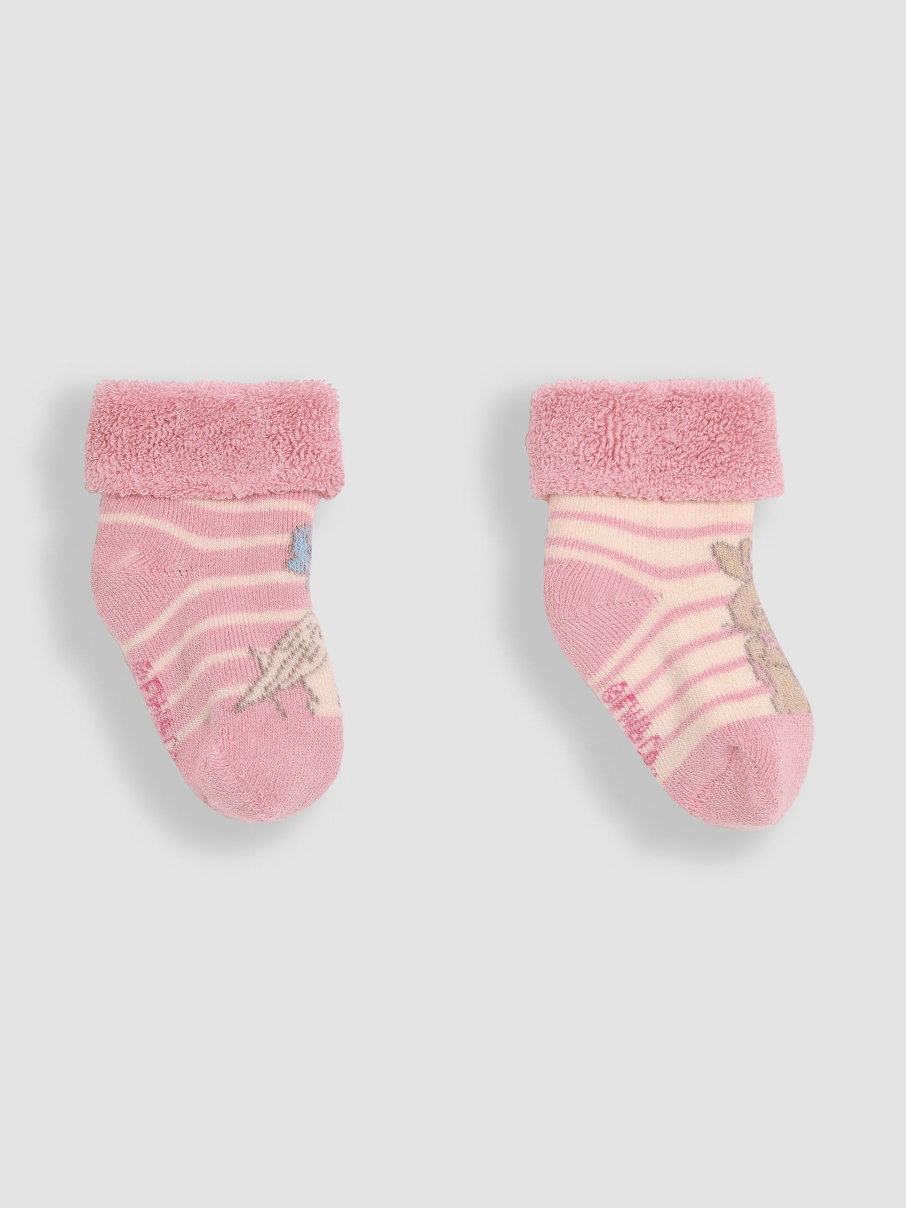 Pink Peter Rabbit Baby Socks 2 Pack - Image 2 of 4
