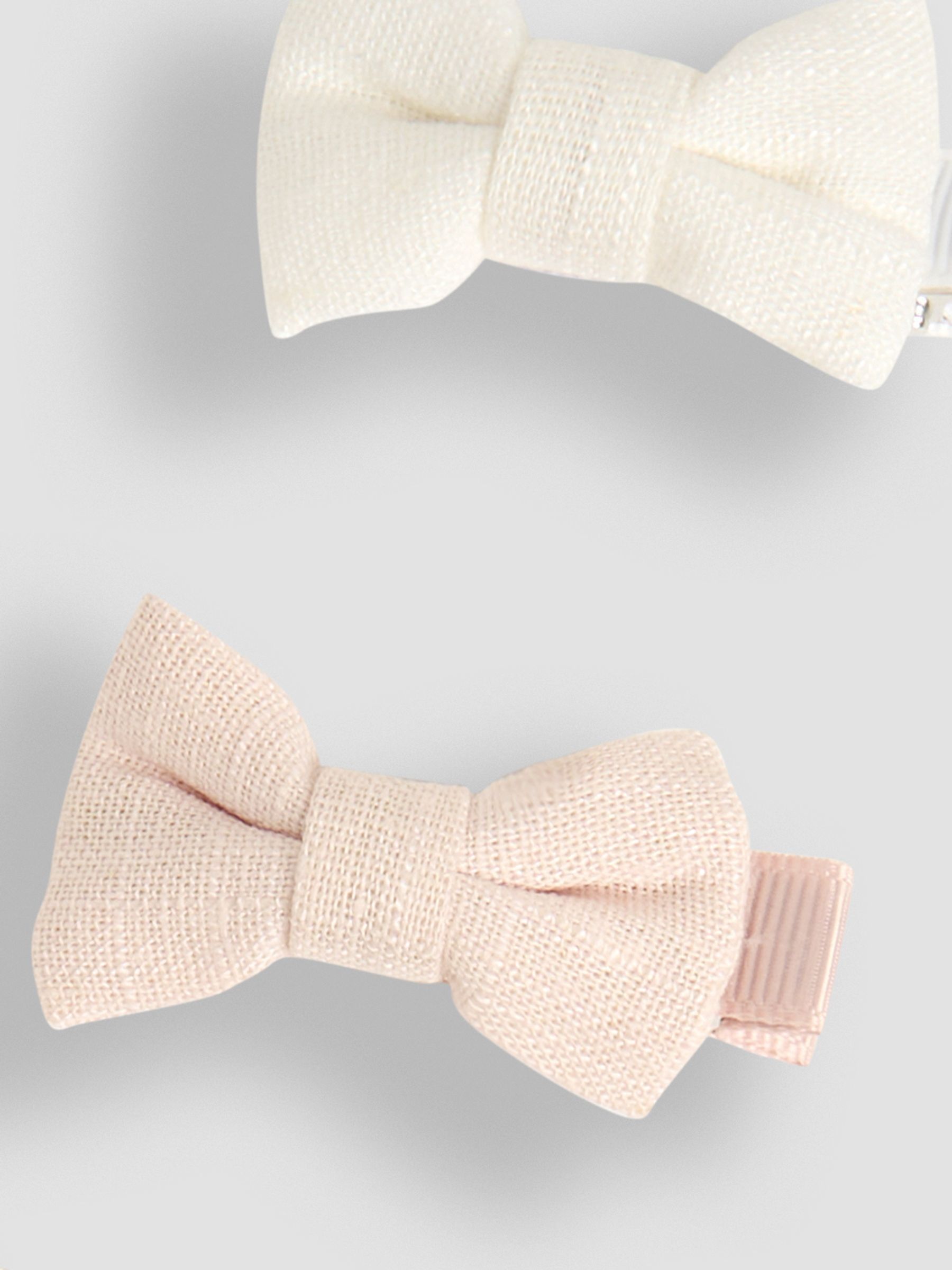 Pastel Bow Clips 4 Pack - Image 3 of 3