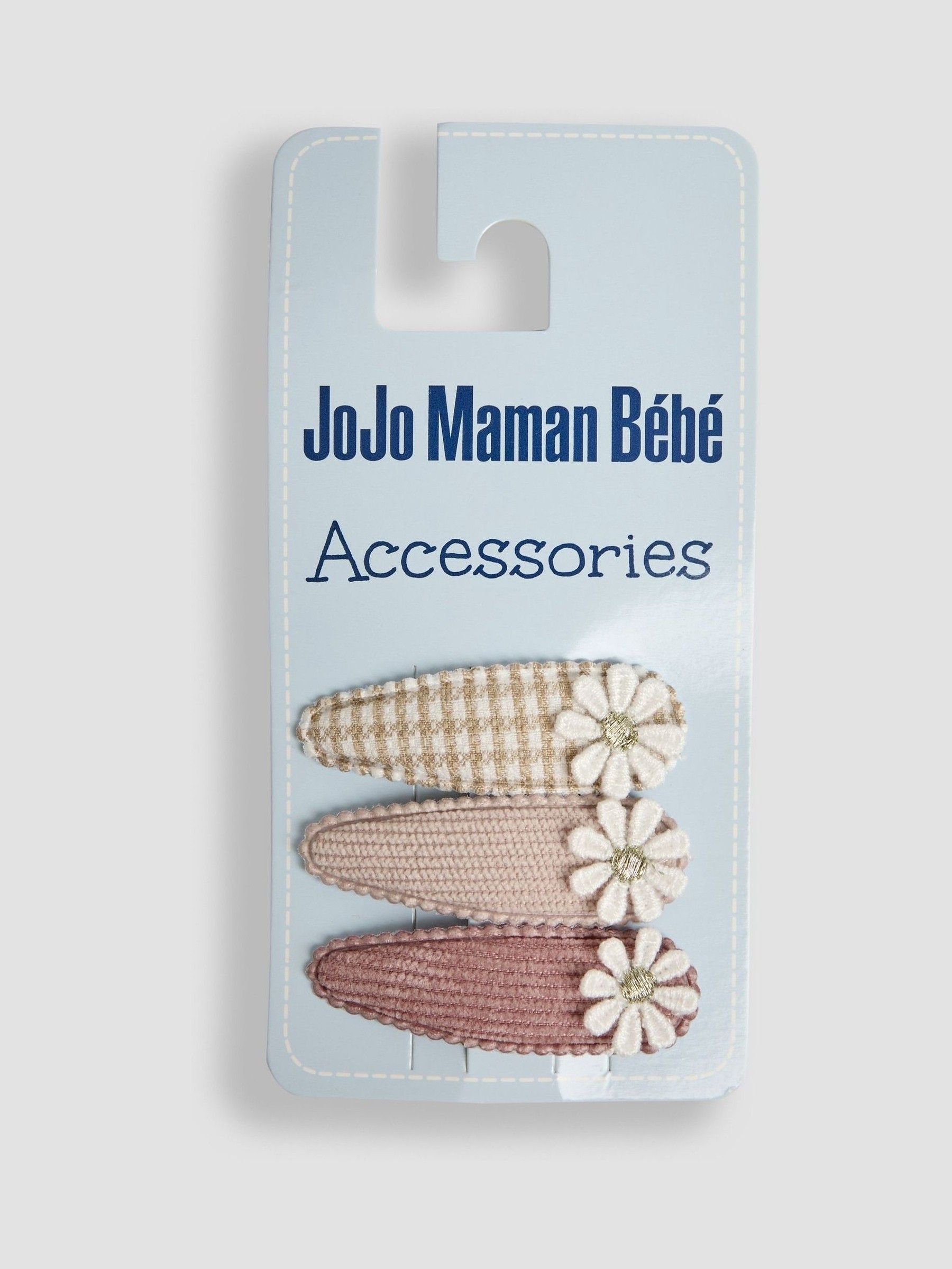 Pink Crochet Clips 3 Pack - Image 2 of 3