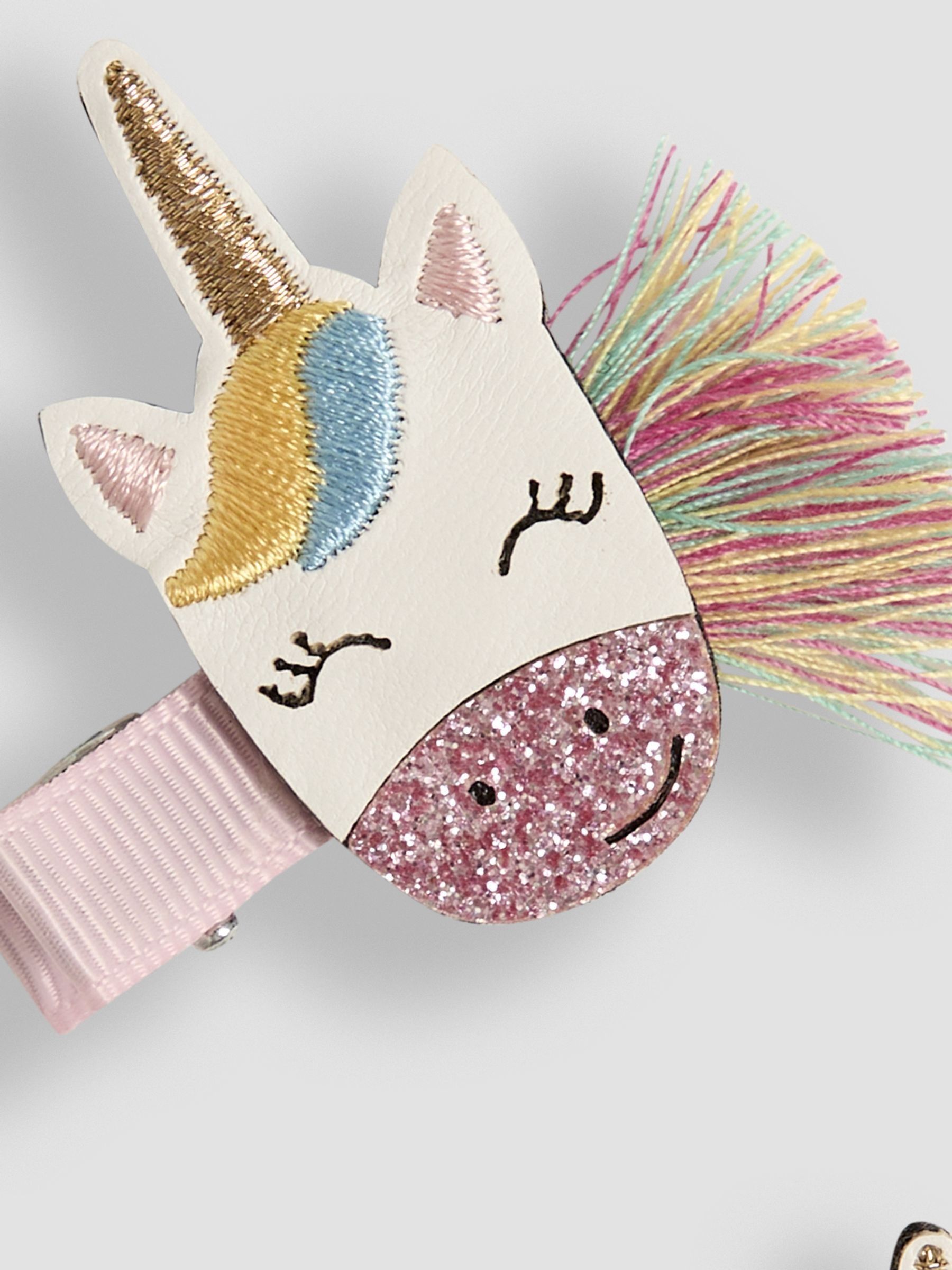 Pink Unicorn Clips 2 Pack - Image 3 of 3
