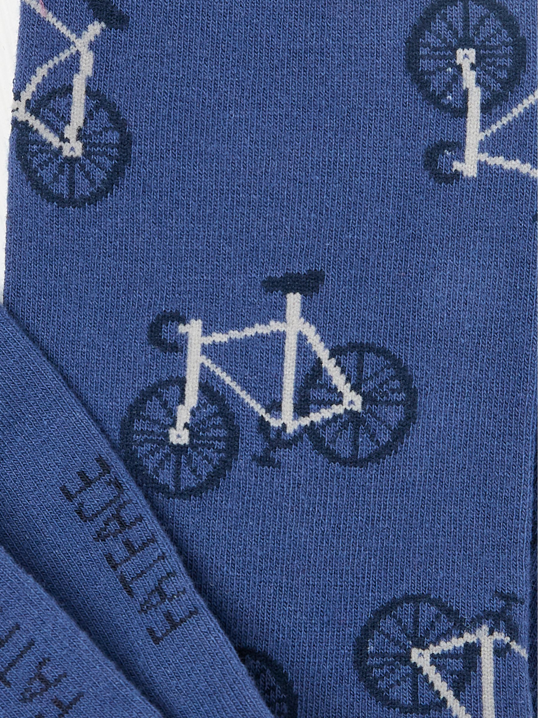 Blue Bike Men's Socks - Image 2 of 2