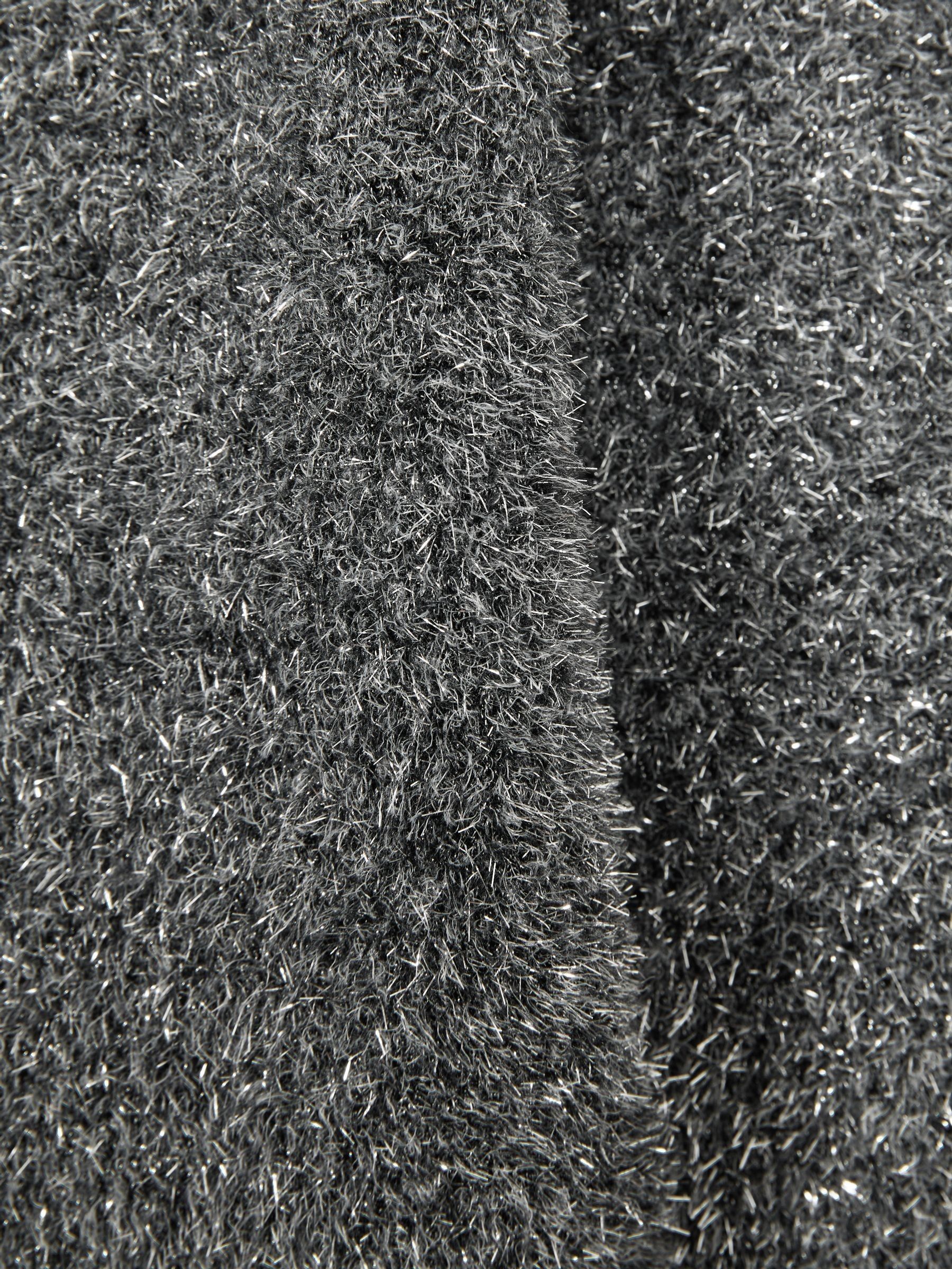 13-14 yrs Tinsel-Yarn Jumper in Silver - Image 4 of 4