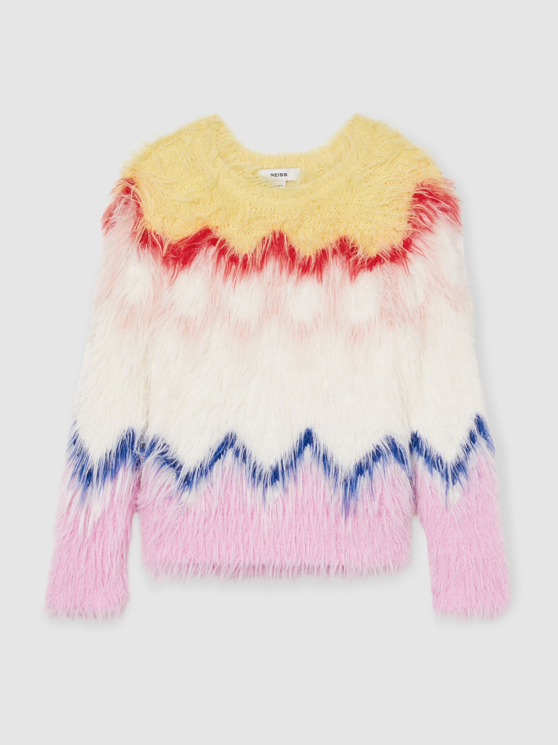 13-14 yrs Fluffy Jumper in Multi - Image 1 of 4
