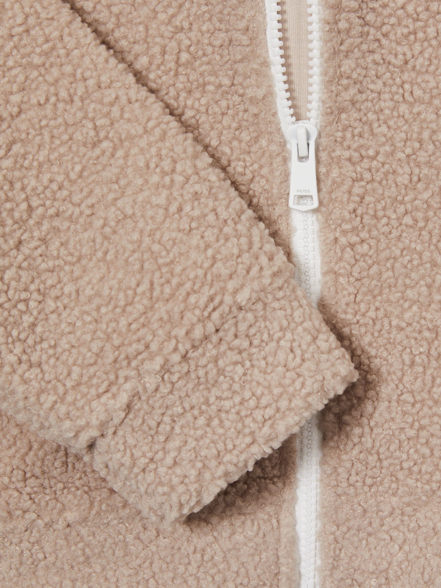 4-9 yrs Fleece Hoodie and Joggers Set in Mink - Image 5 of 5