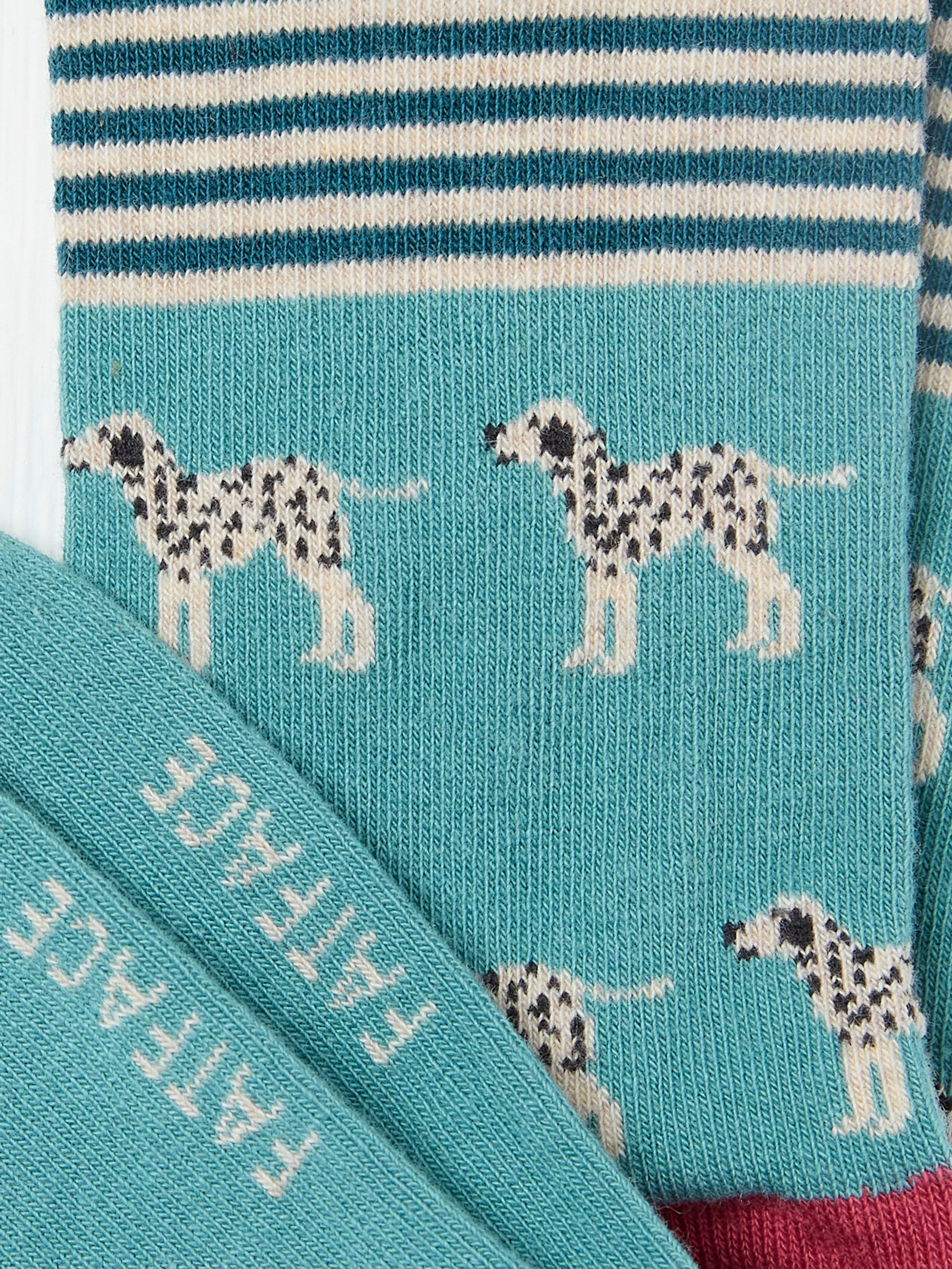 Green Dalmatian Women's Socks - Image 2 of 2