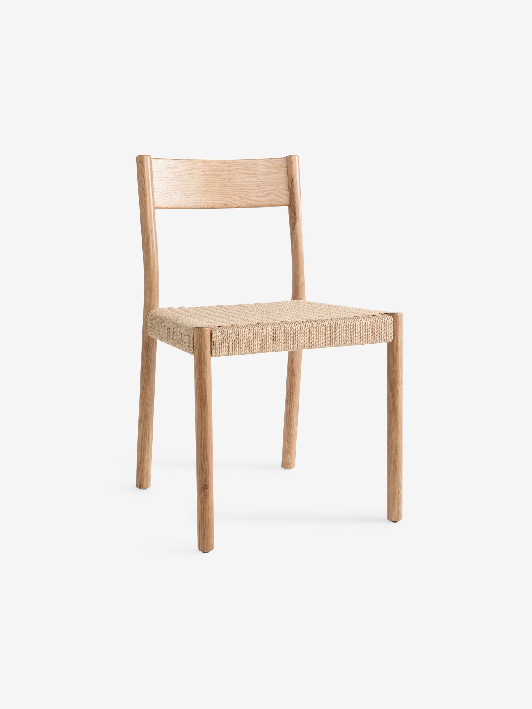 Set of 2 Natural Rhye Dining Chairs - Image 6 of 7