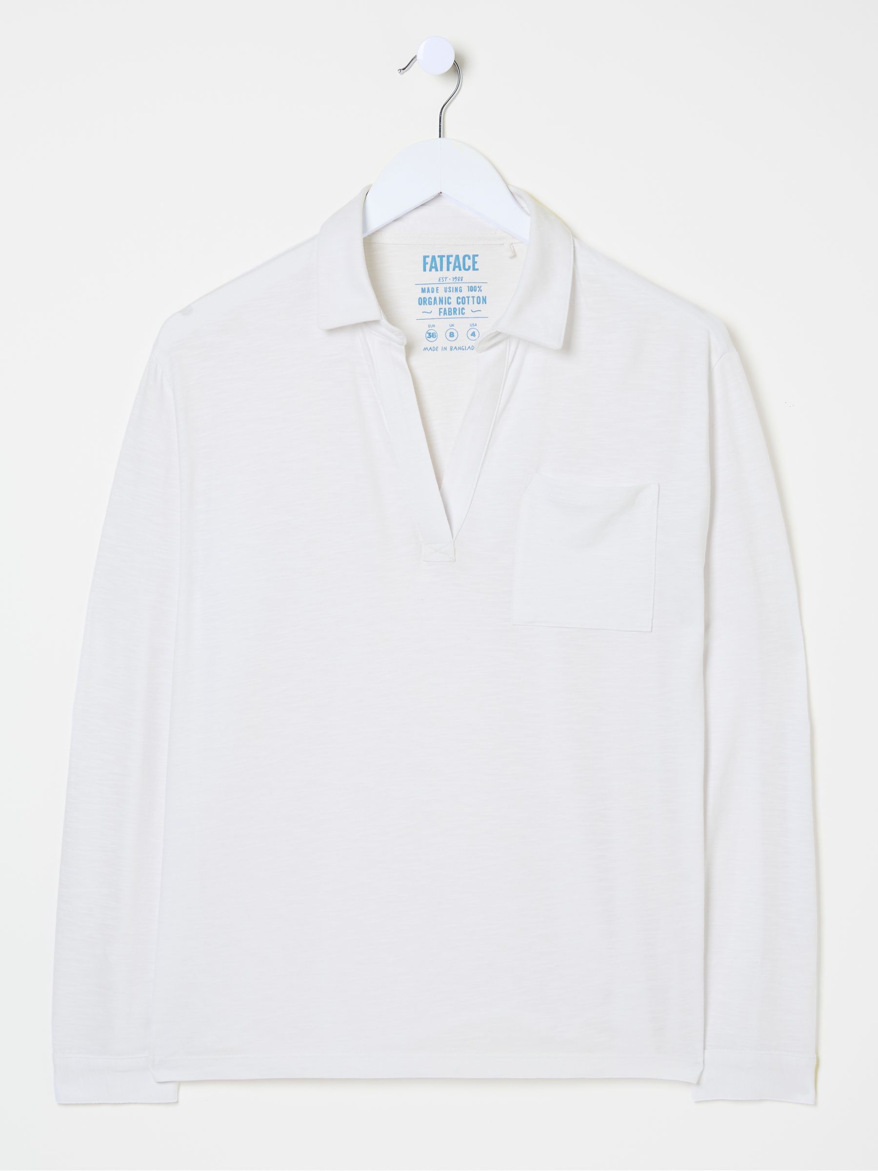Paige White 100% Cotton Jersey Shirt - Image 10 of 10
