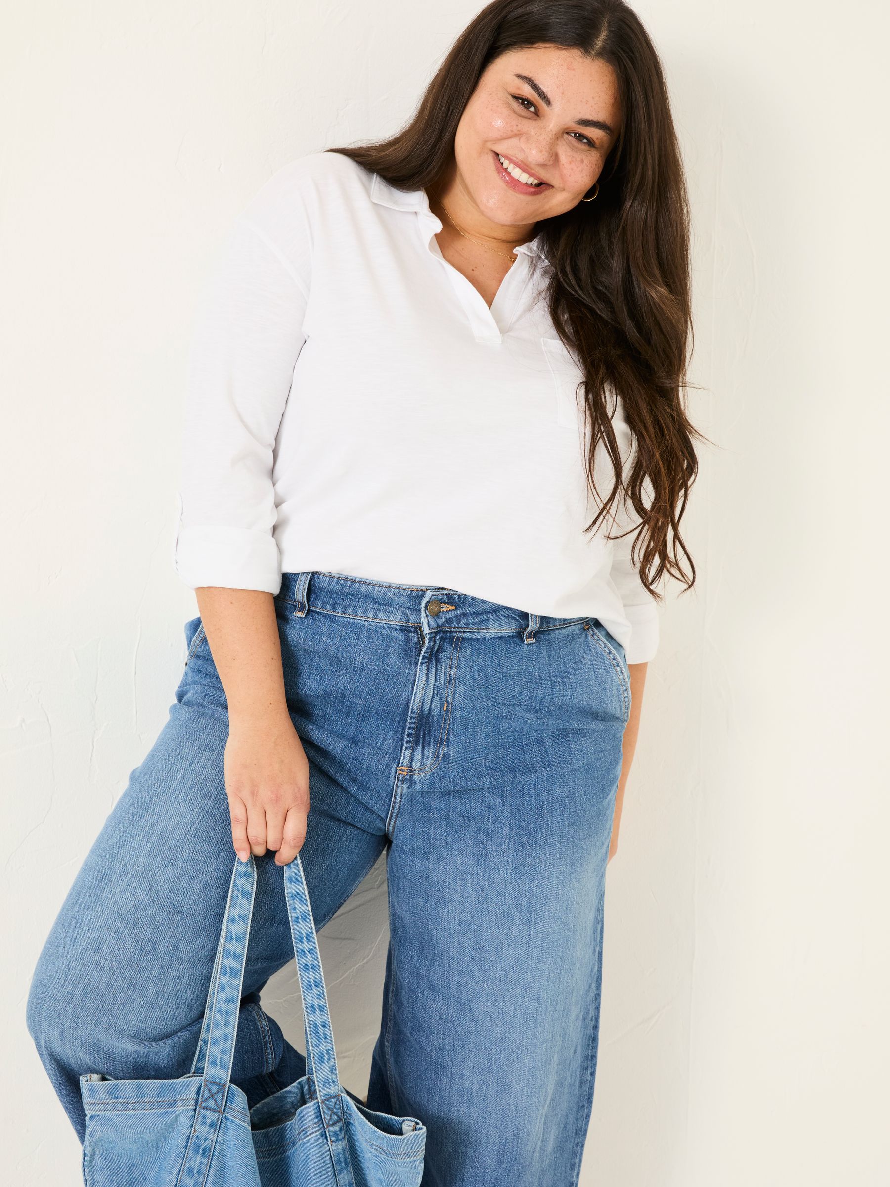 Paige White 100% Cotton Jersey Shirt - Image 5 of 10