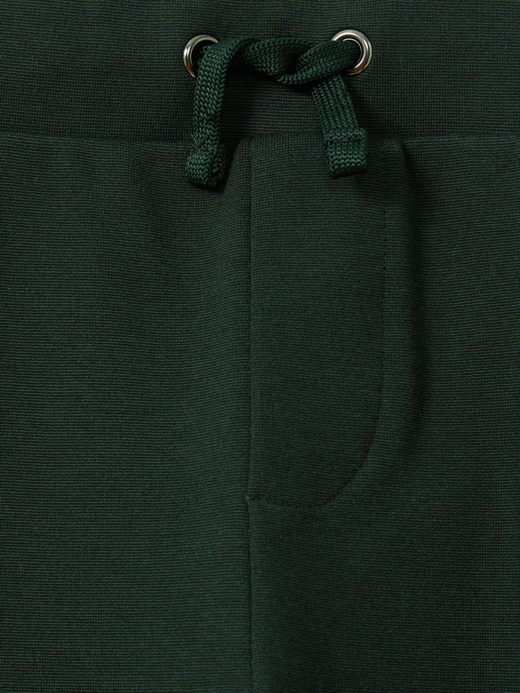 3-9 yrs Relaxed Drawstring Joggers in Emerald Green - Image 2 of 3 3-9 yrs Relaxed Drawstring Joggers in Emerald Green - Image 2 of 3