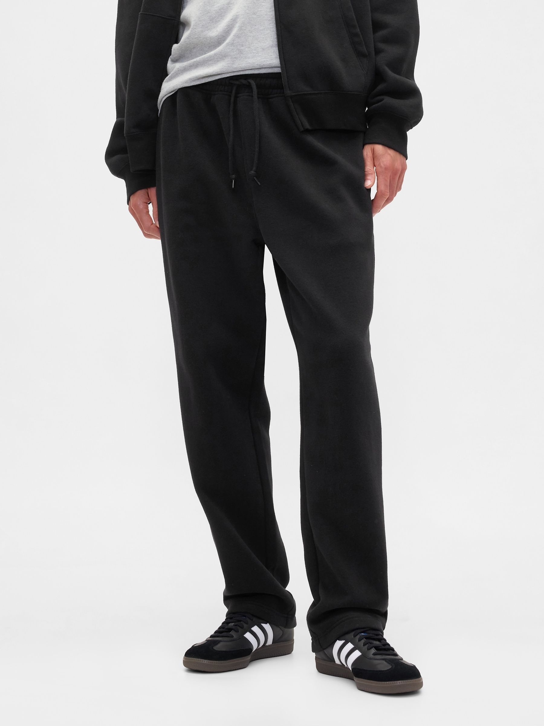 Black VintageSoft Straight Leg Joggers - Image 1 of 4 Black VintageSoft Straight Leg Joggers - Image 1 of 4