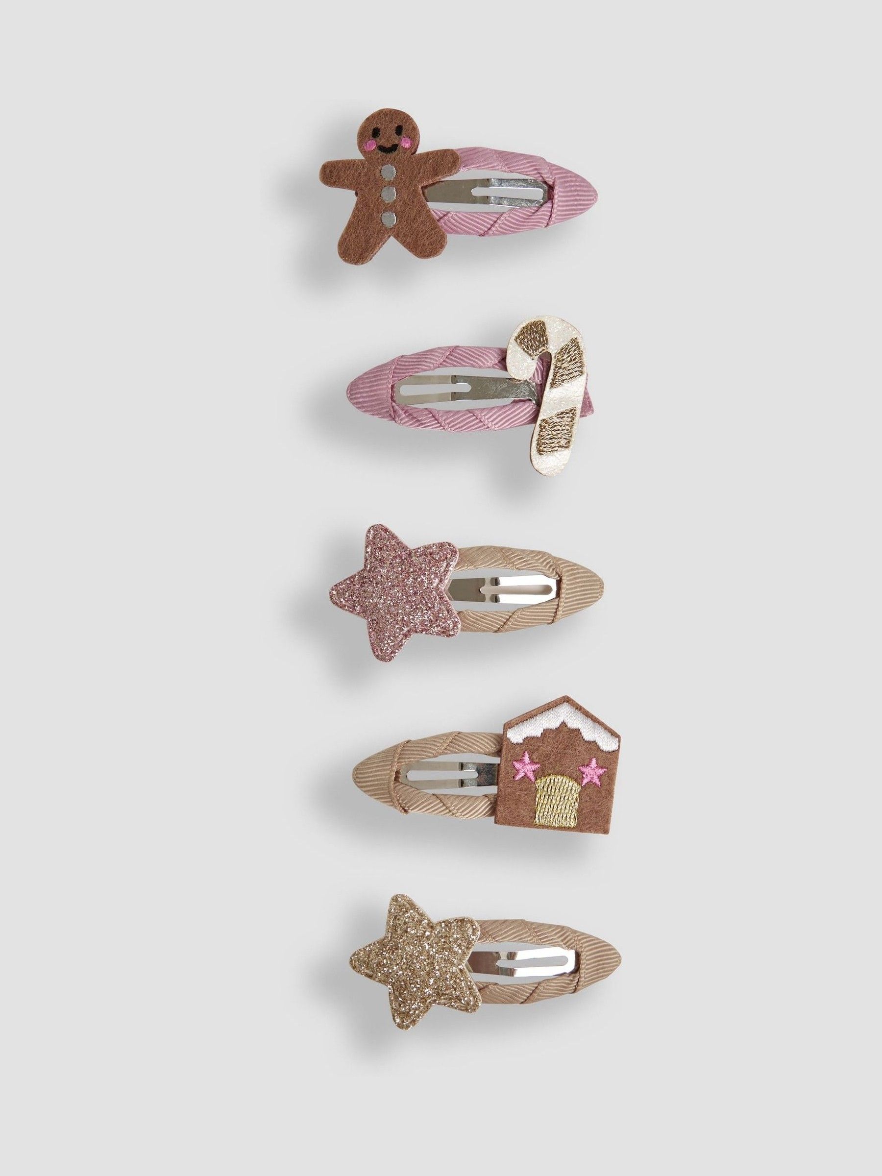 Multi Christmas Clips 5 Pack - Image 2 of 3
