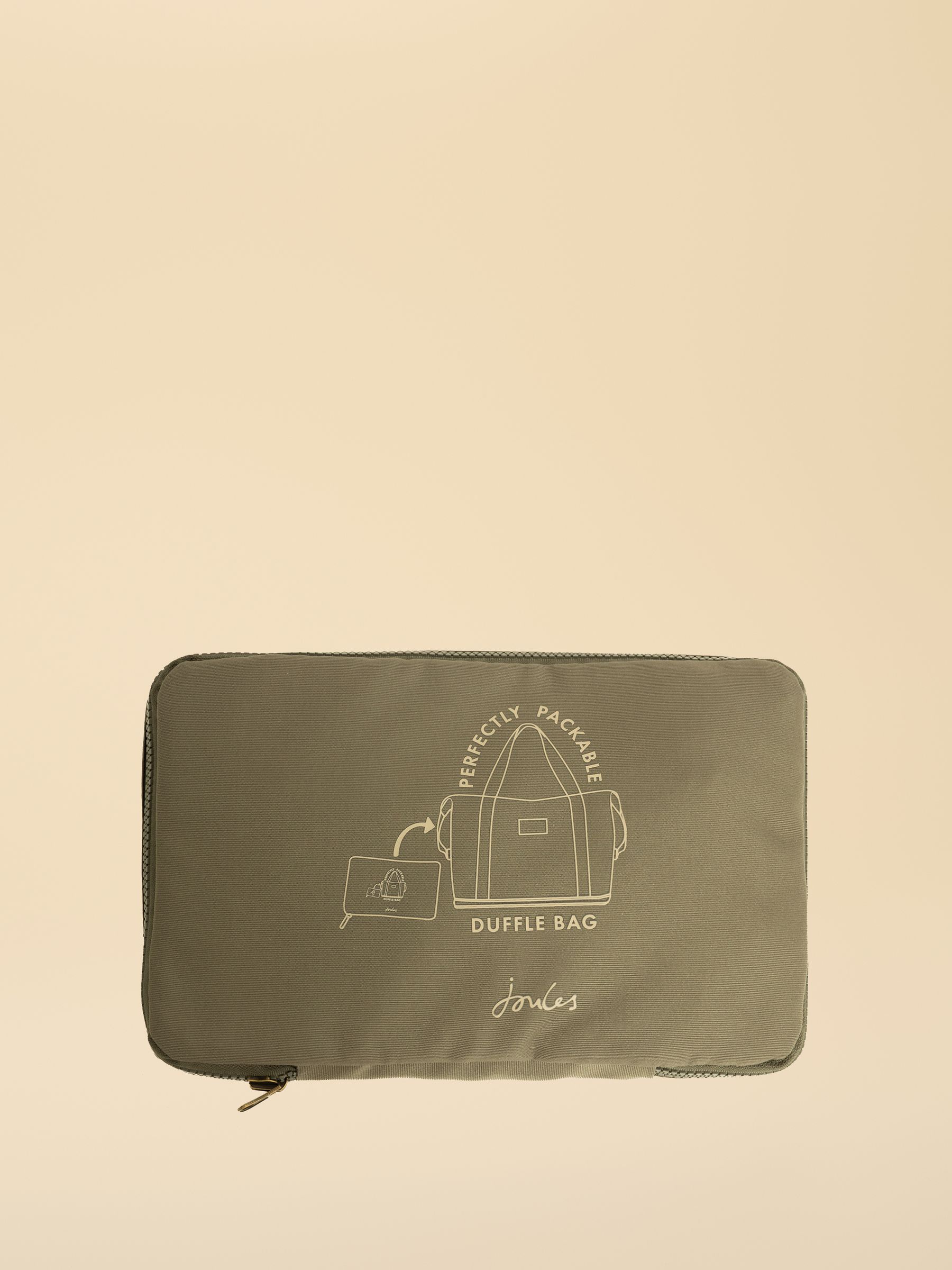Epwell Khaki Joules Packaway Duffle Bag - Image 6 of 6