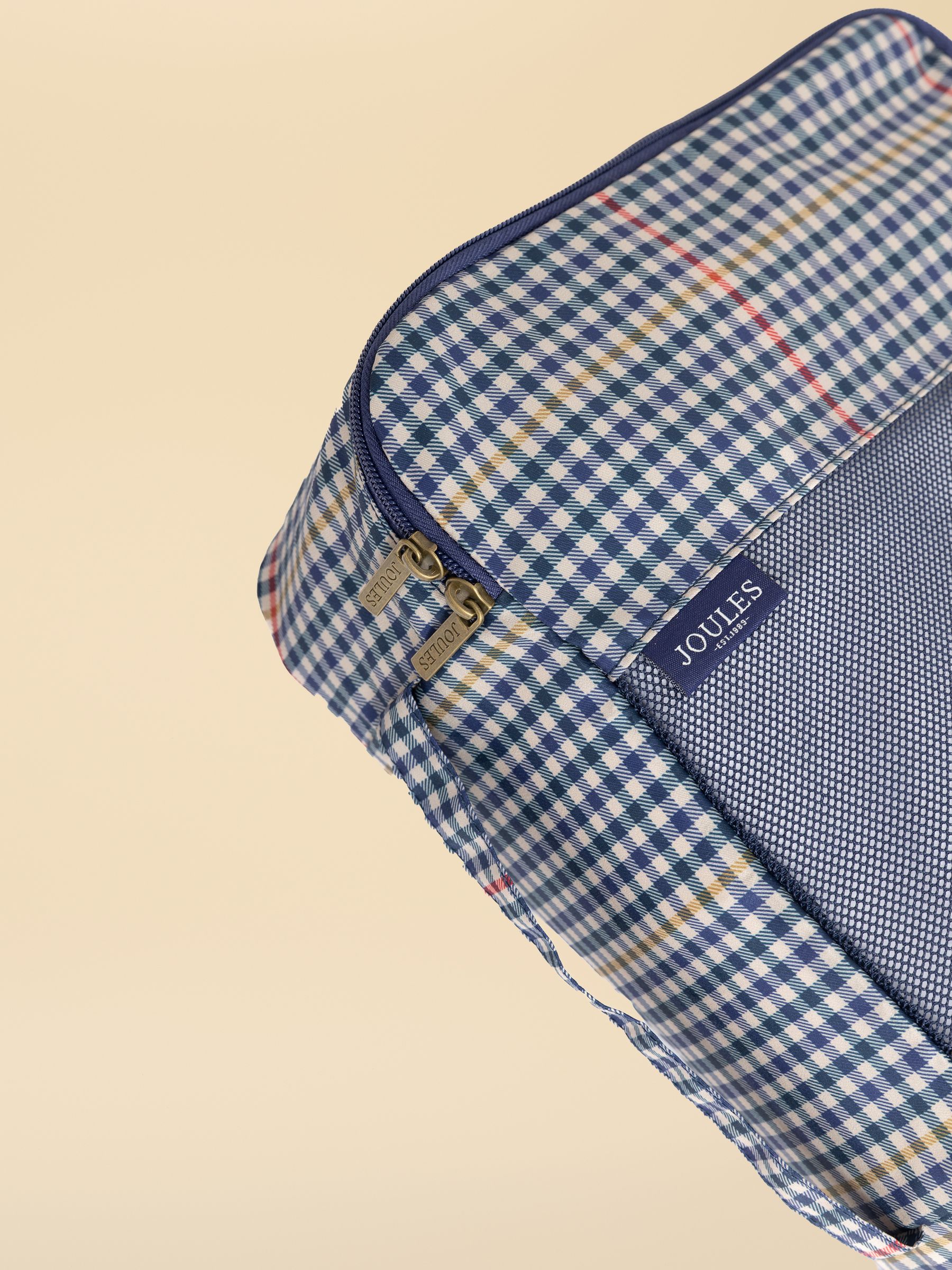 Set of 4 Henson Check Packing Cubes - Image 3 of 4