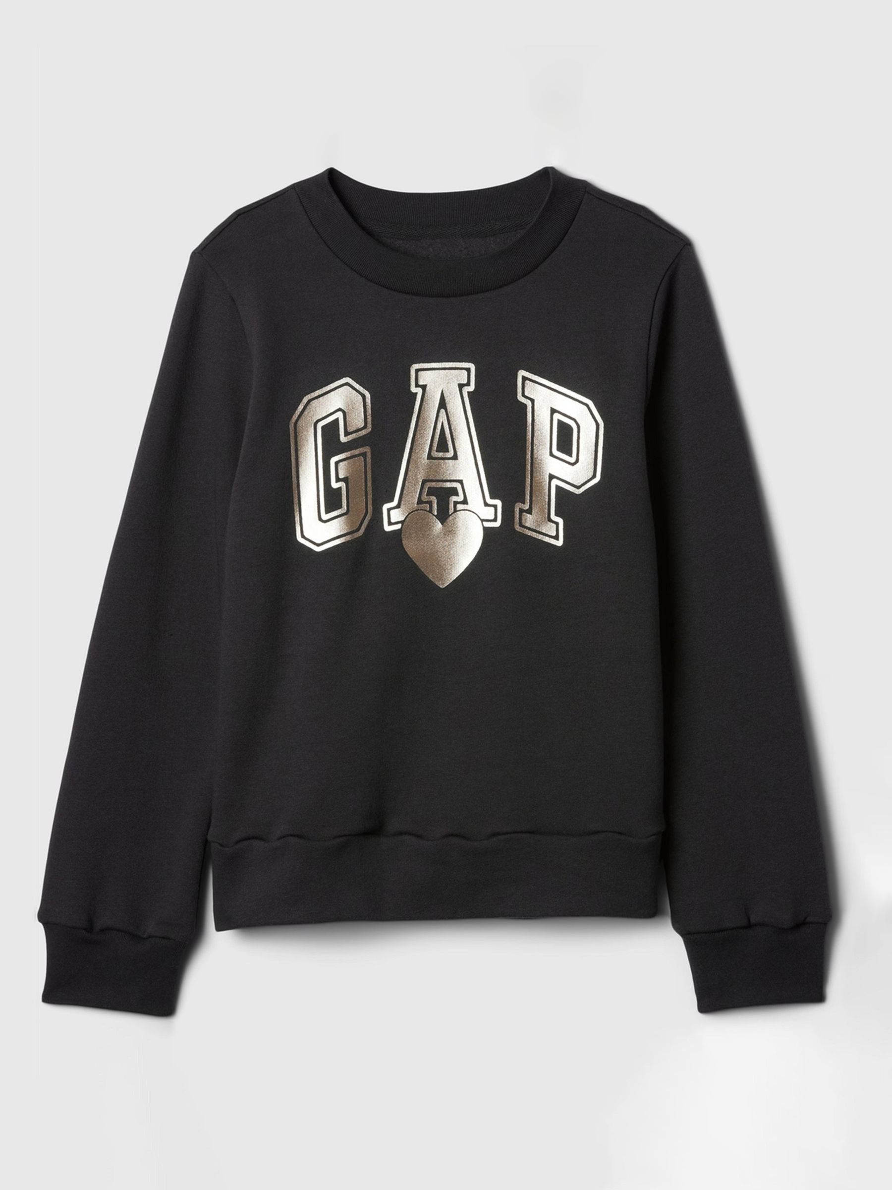 Black Heart Logo Crew Neck Sweatshirt (4-13yrs) - Image 4 of 4
