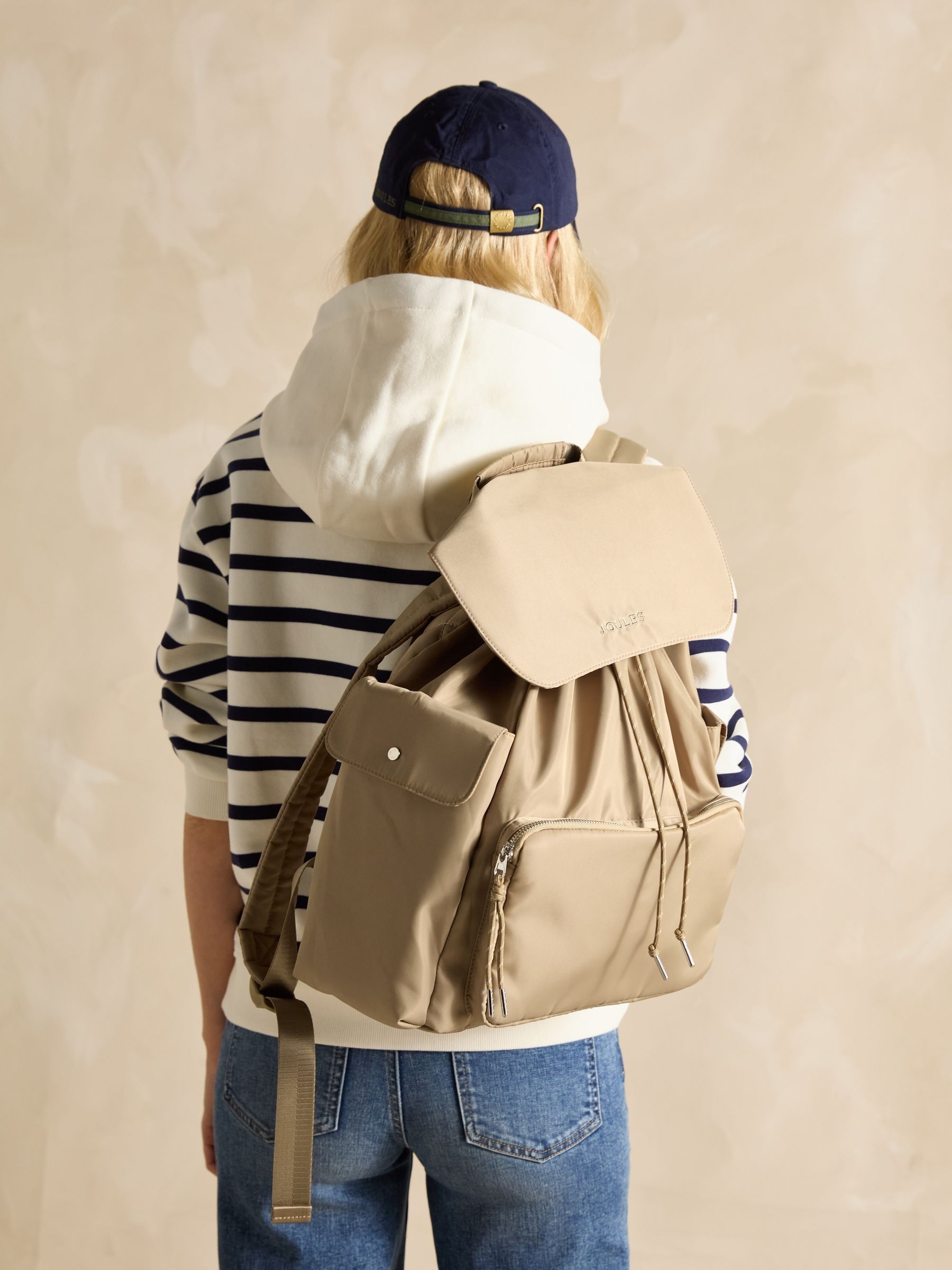 Cambeck Brown Water Resistant Backpack - Image 2 of 8