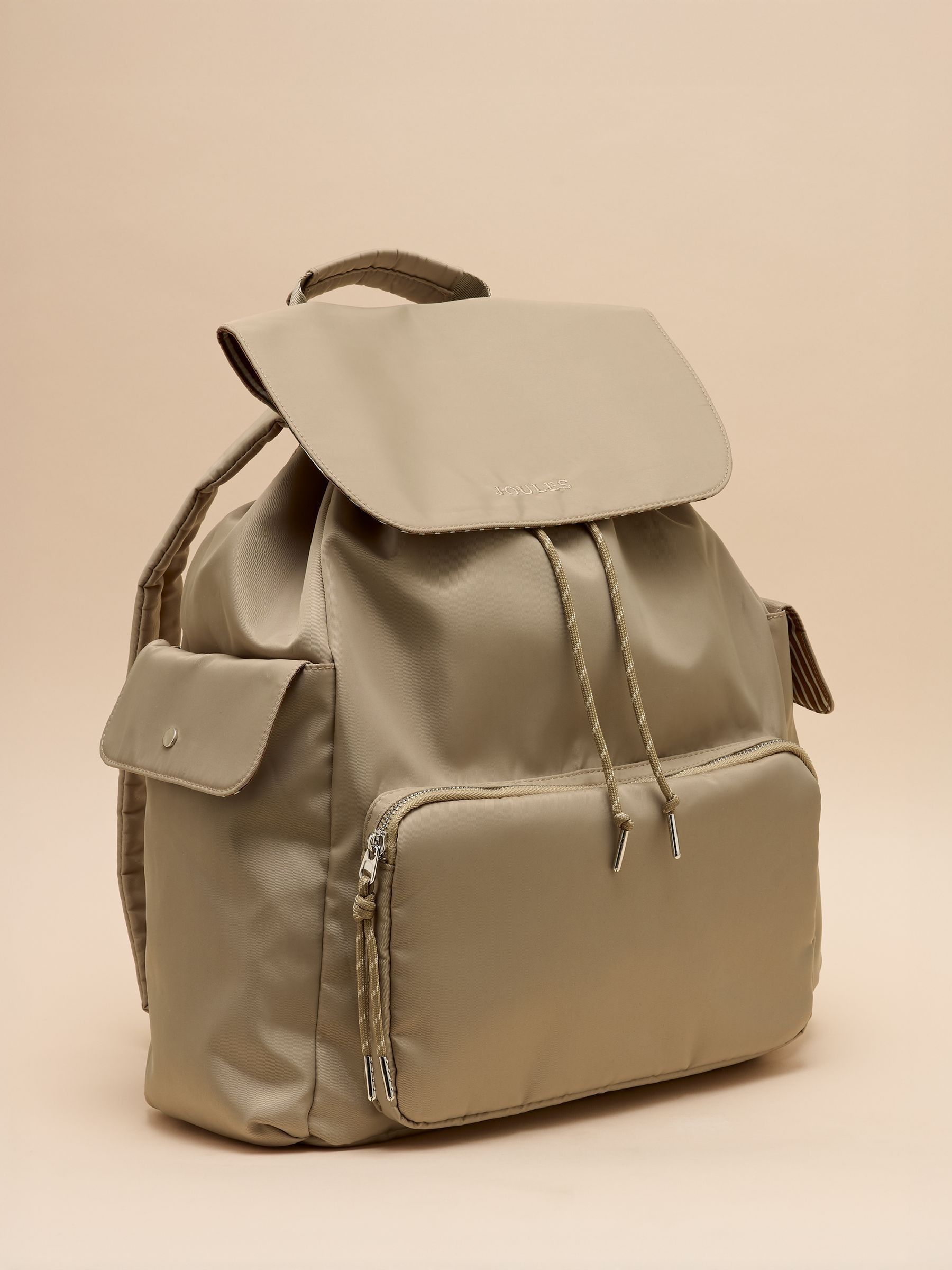 Cambeck Brown Water Resistant Backpack - Image 5 of 8