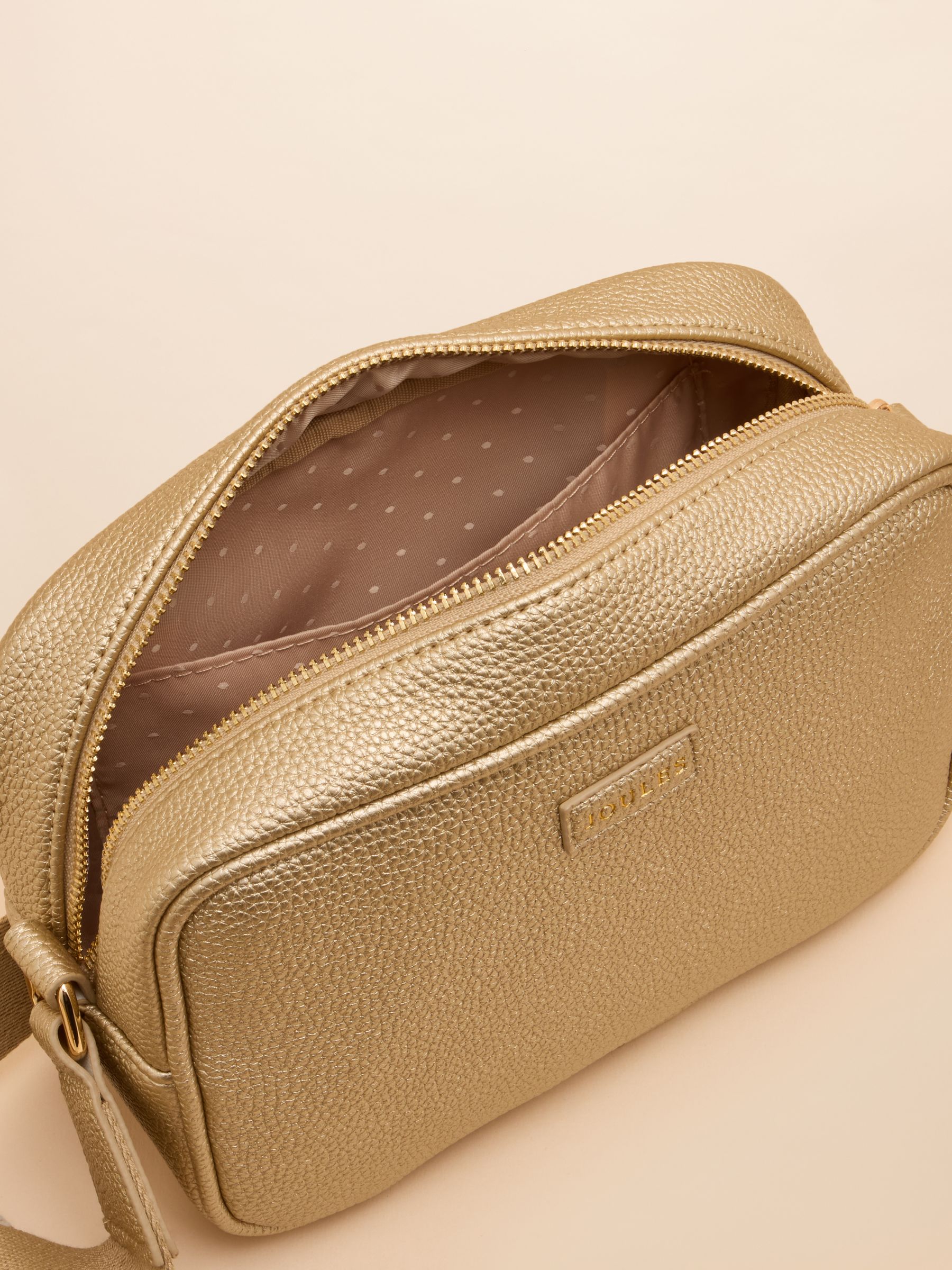 Trent Gold Cross Body Bag - Image 7 of 7