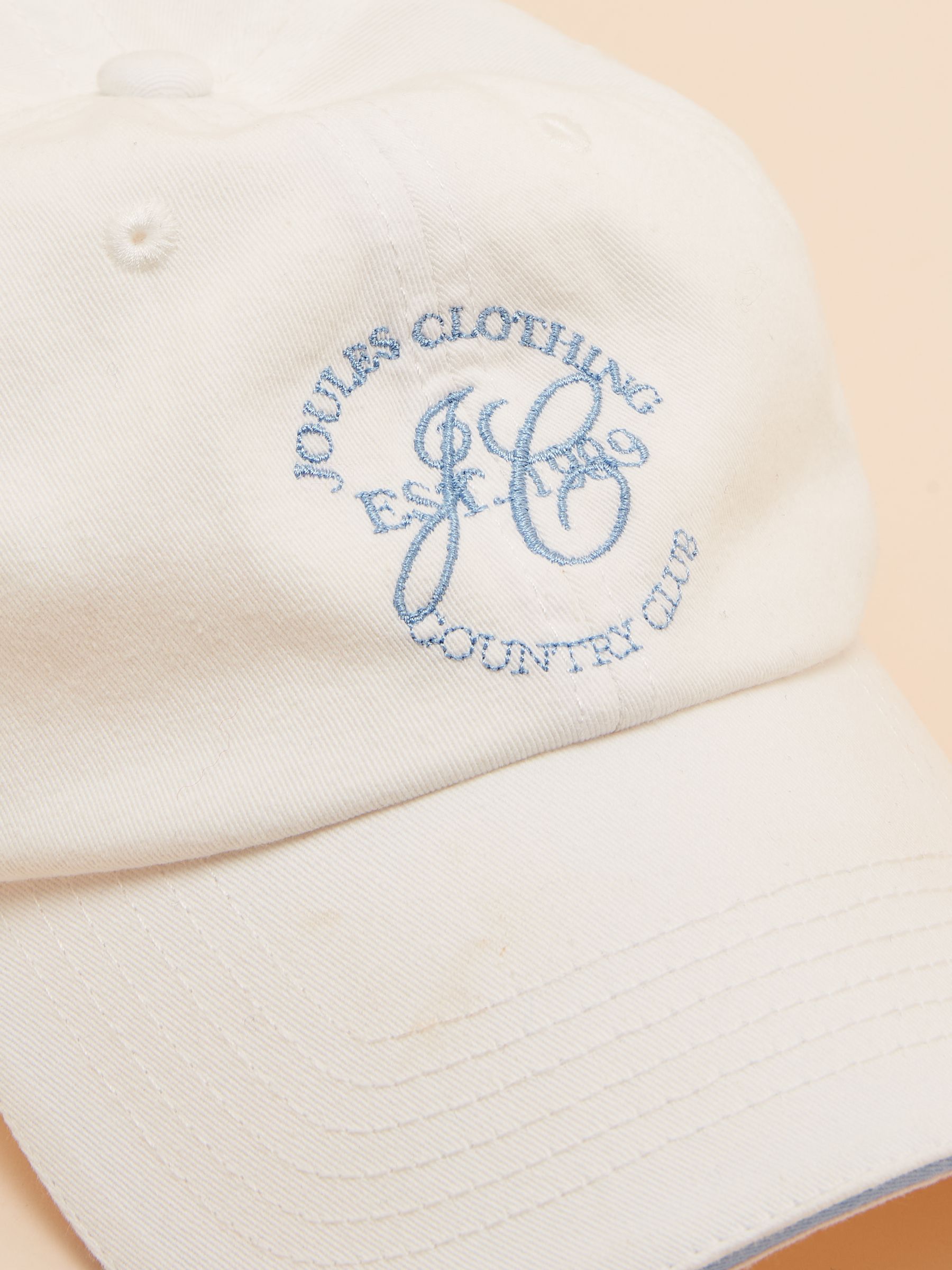 Daley White Cap | Joules