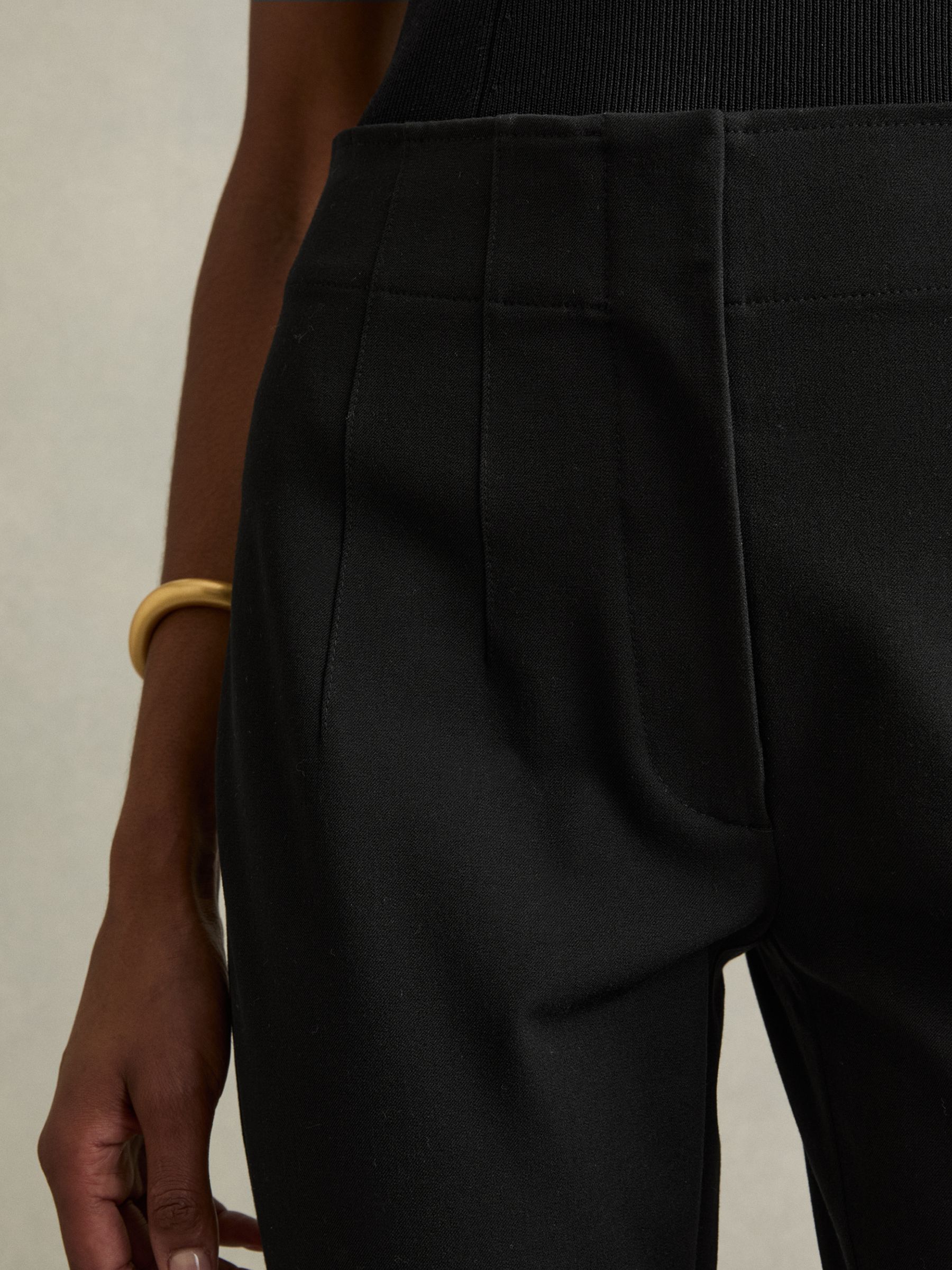 Skinny Fit Trousers in Black - Image 3 of 5