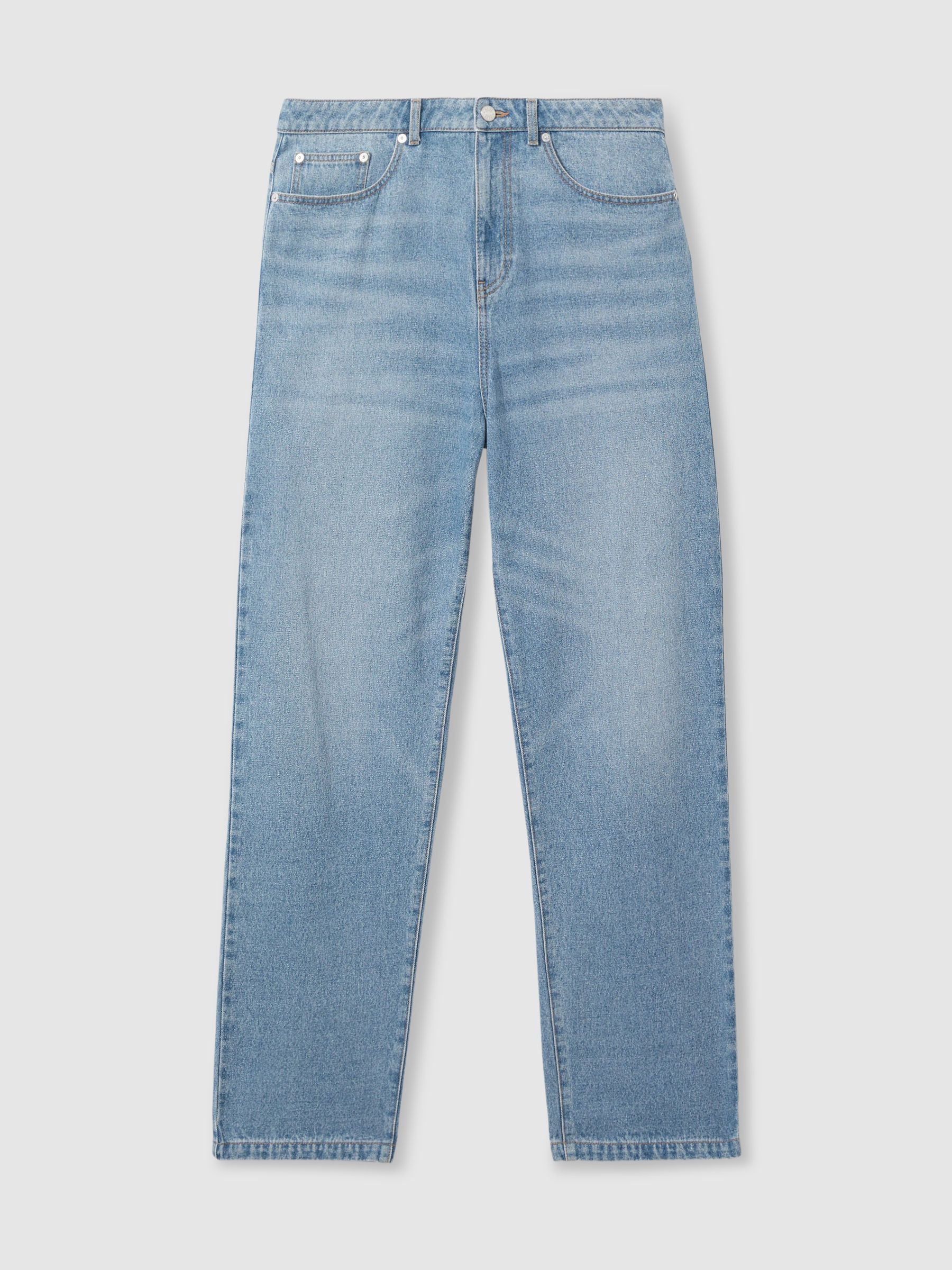 Loose-Fit Jeans in Light Blue Wash - Image 2 of 7