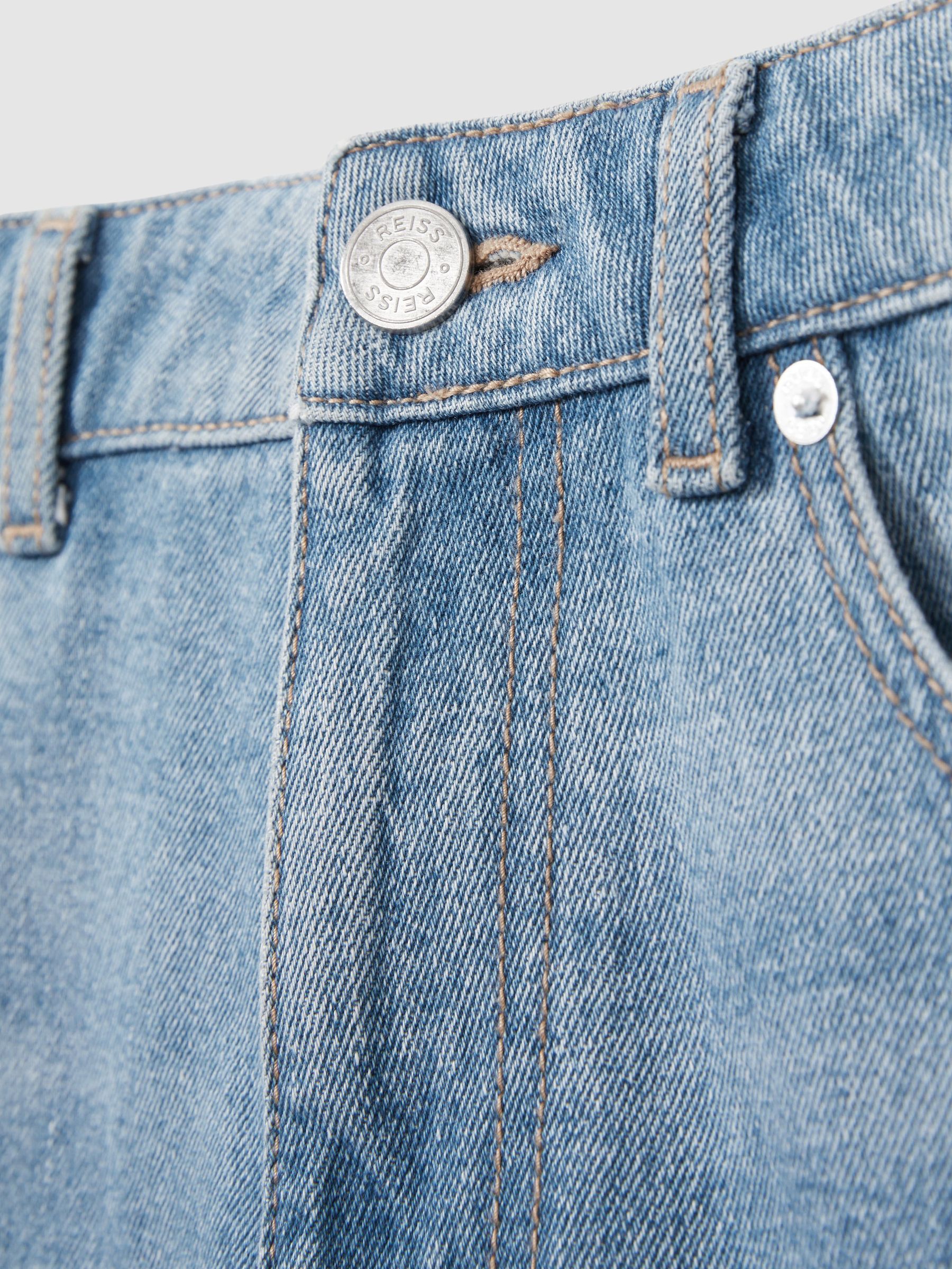 Loose-Fit Jeans in Light Blue Wash - image 3