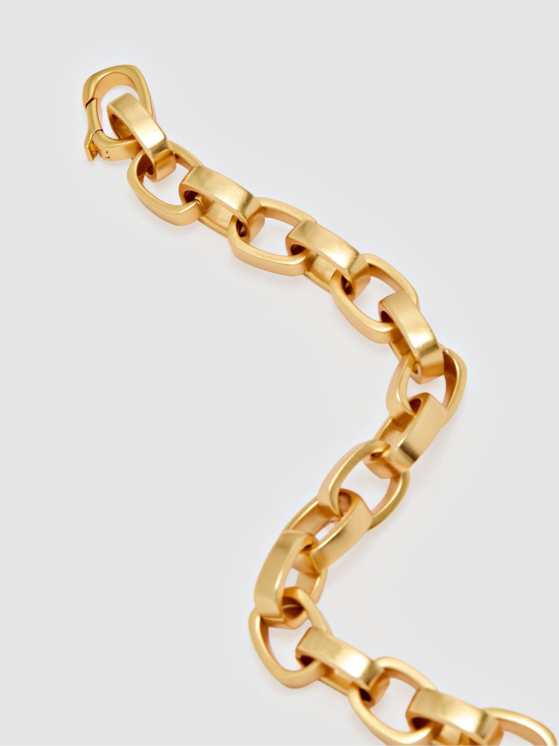 Chunky Chain-Link Bracelet in Gold Tone - Image 2 of 2