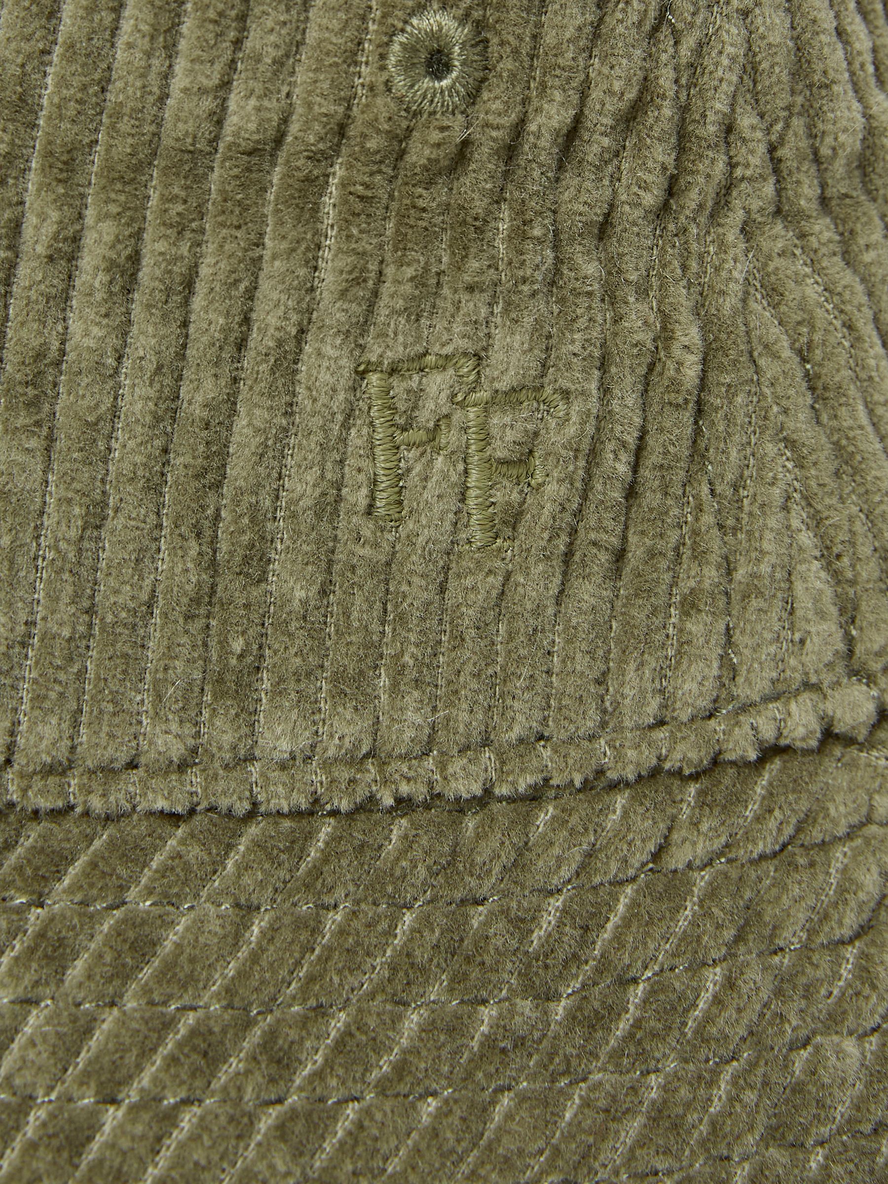 Green 100% Cotton Cord Bucket Hat - Image 2 of 2
