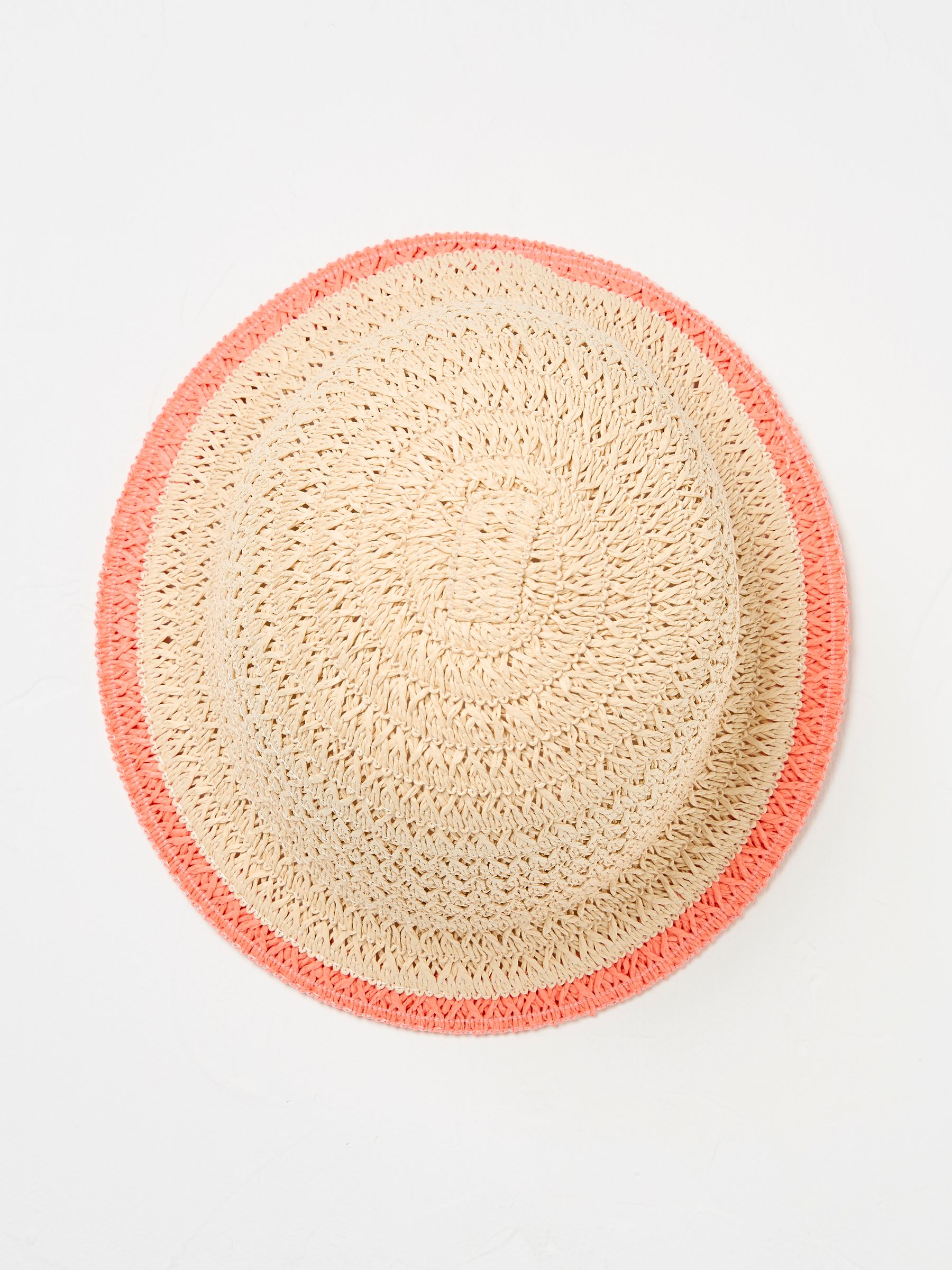 Natural Straw Bucket Hat - Image 2 of 2