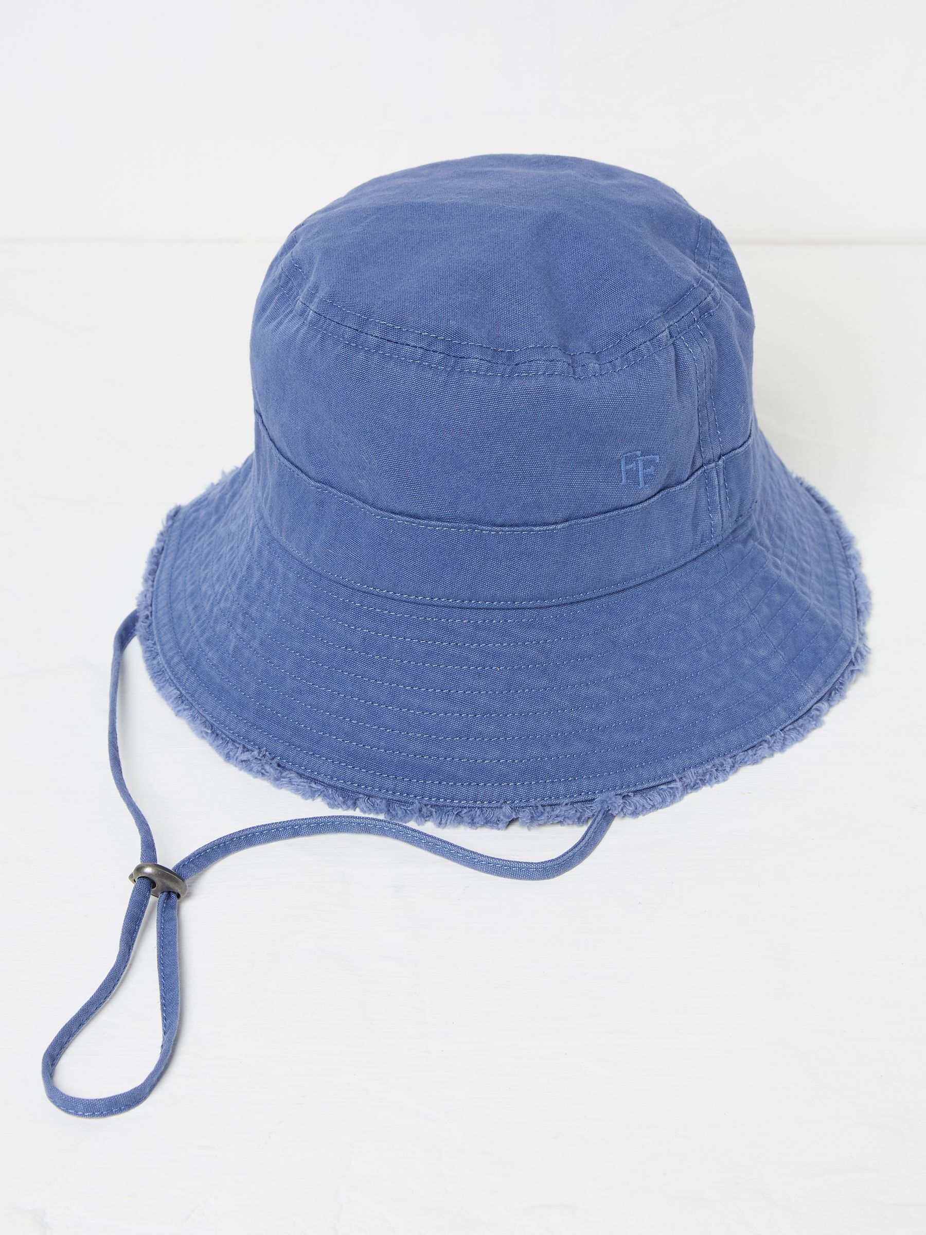 Blue 100% Cotton Brisbane Bucket Hat - Image 1 of 2