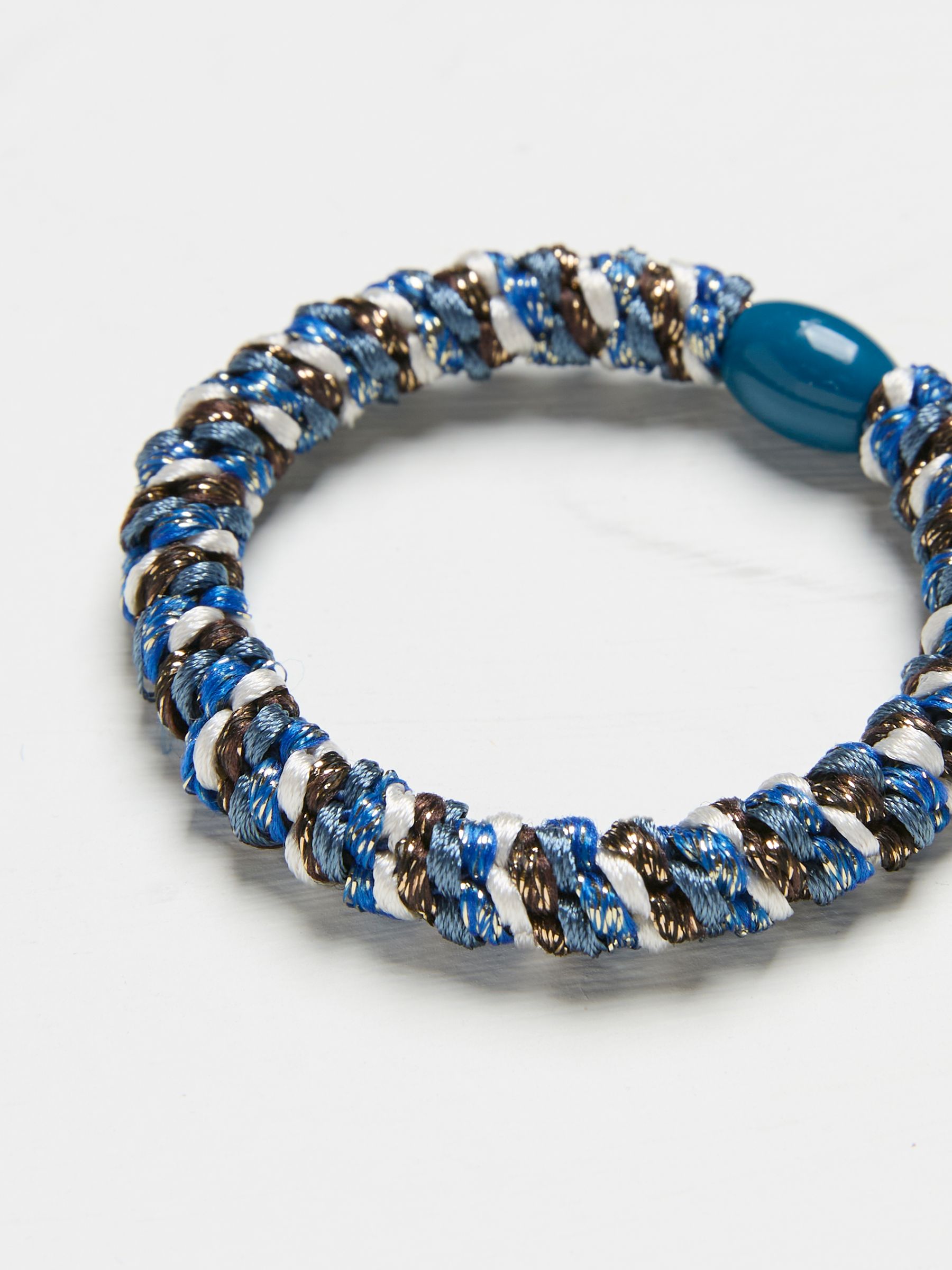 Blue Twist Hair Tie - Image 2 of 2