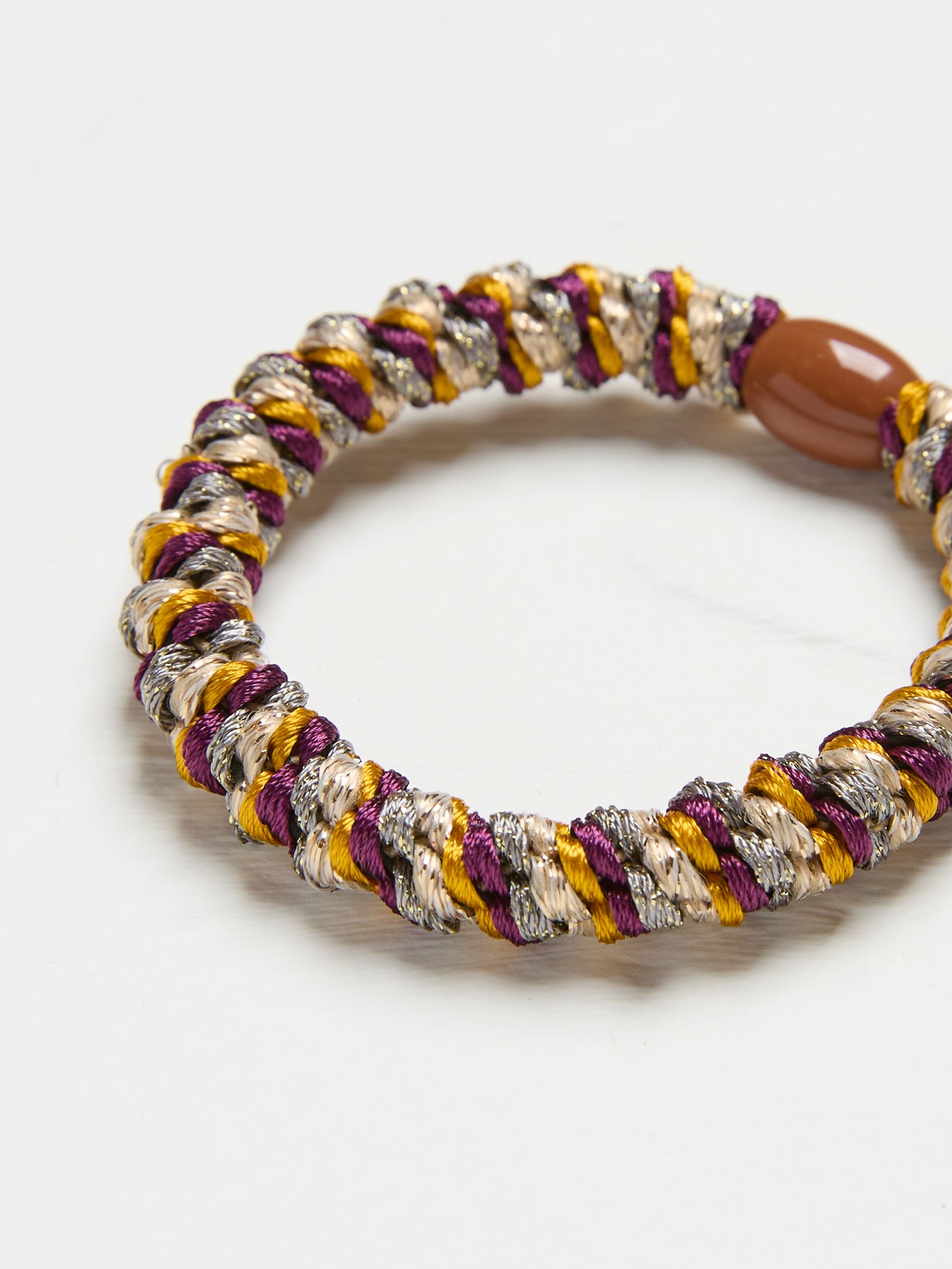 Brown Twist Hair Tie - Image 2 of 2