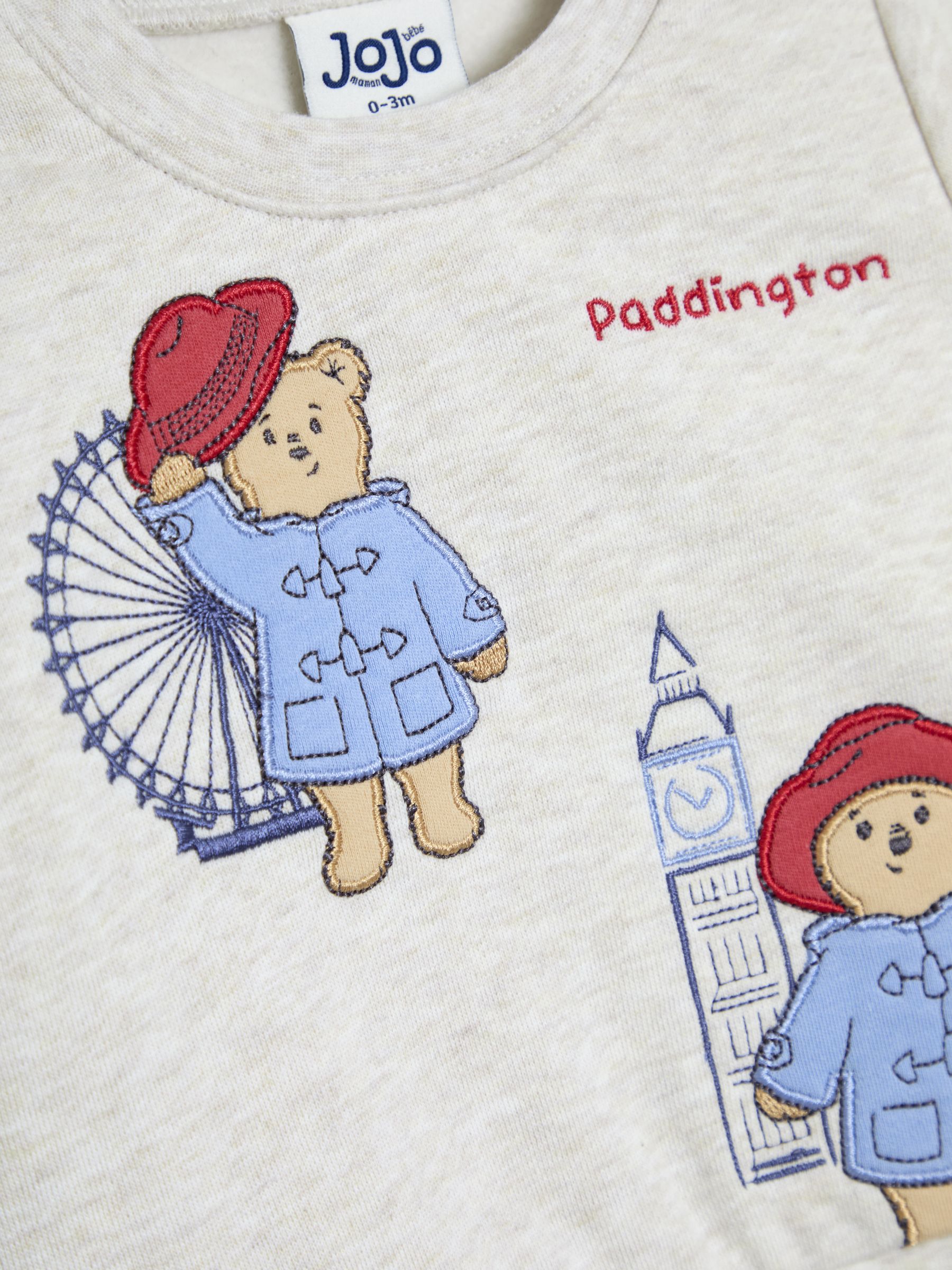 Natural Paddington Appliqué Sweatshirt & Leggings Set - Image 7 of 7