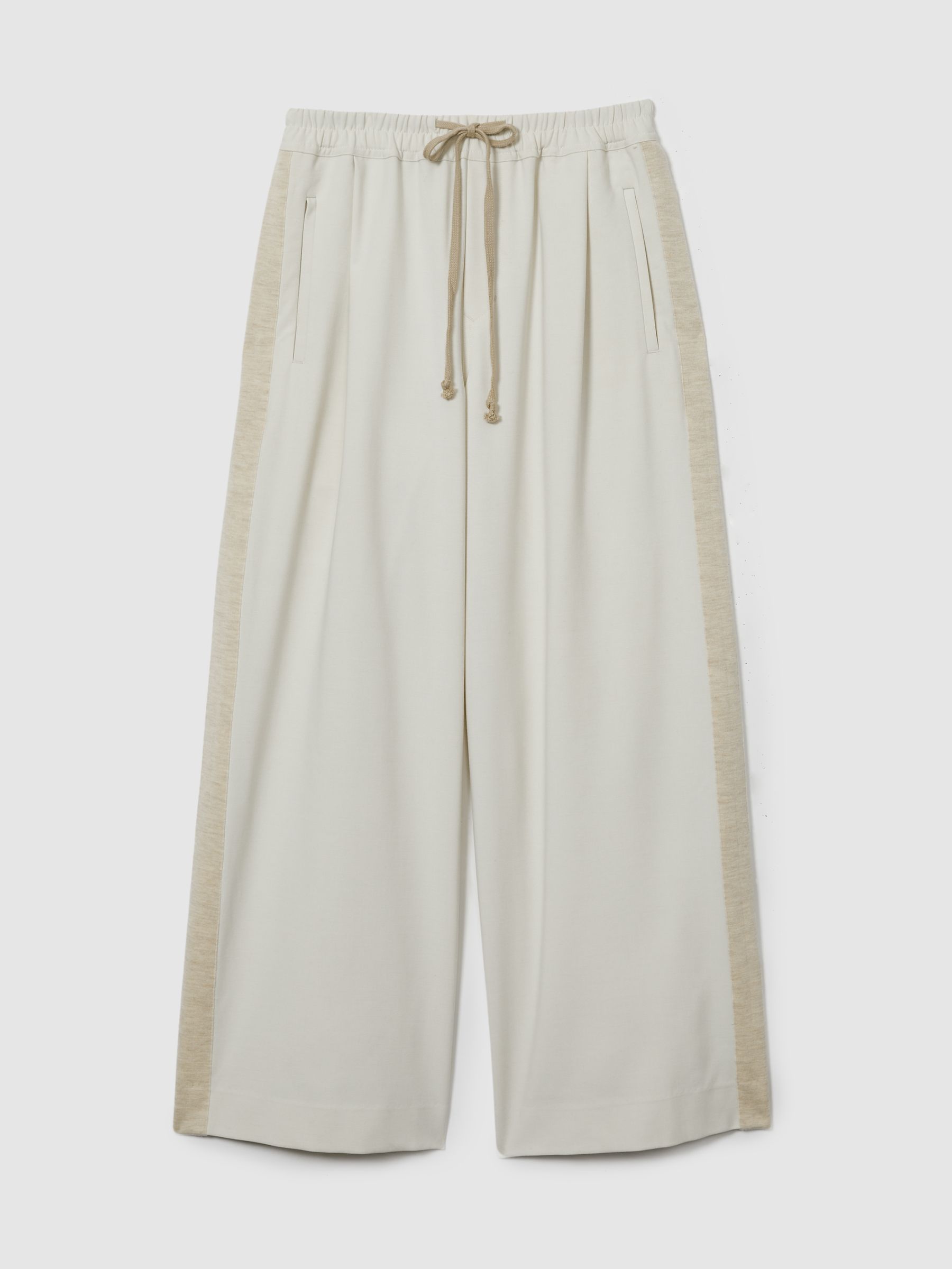 さらに100円引◆YESEYESEE◆Broad One Tuck Cotton Twill Pants yeseyesee Broad One Tuck Cotton Twill Pants - Dark Blue